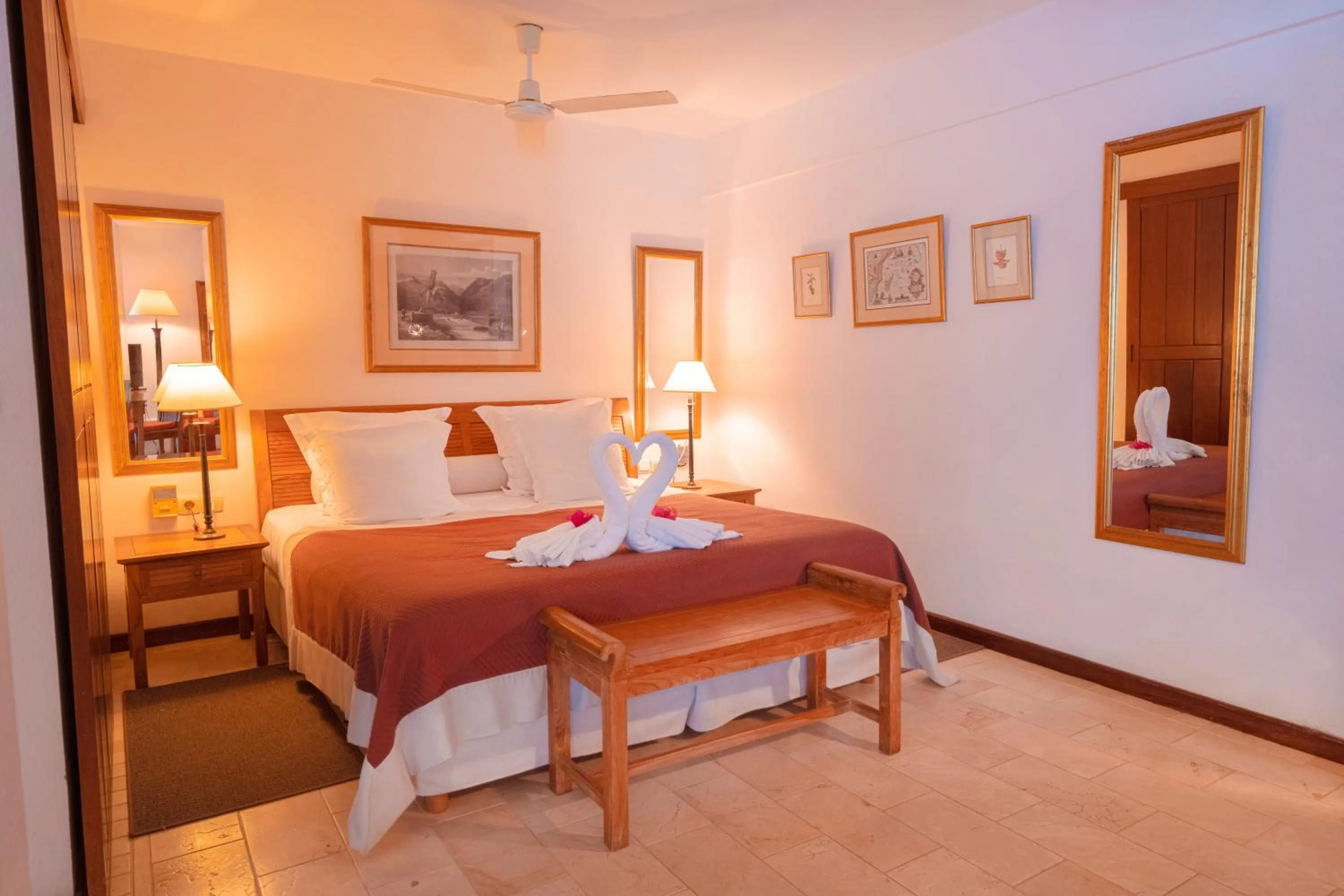 Bed in Le Saint Alexis **** Hotel & Spa