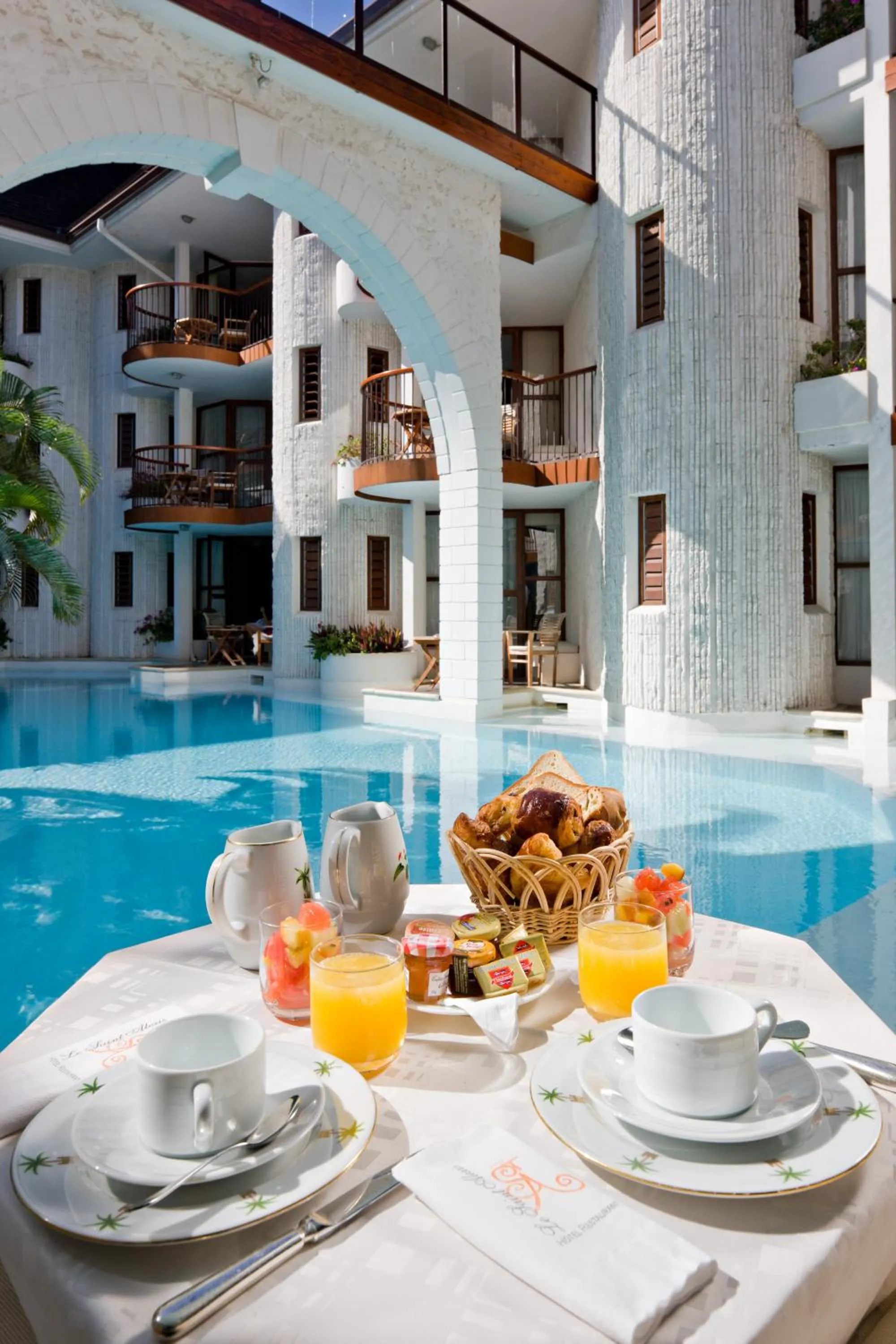 Restaurant/places to eat in Le Saint Alexis **** Hotel & Spa