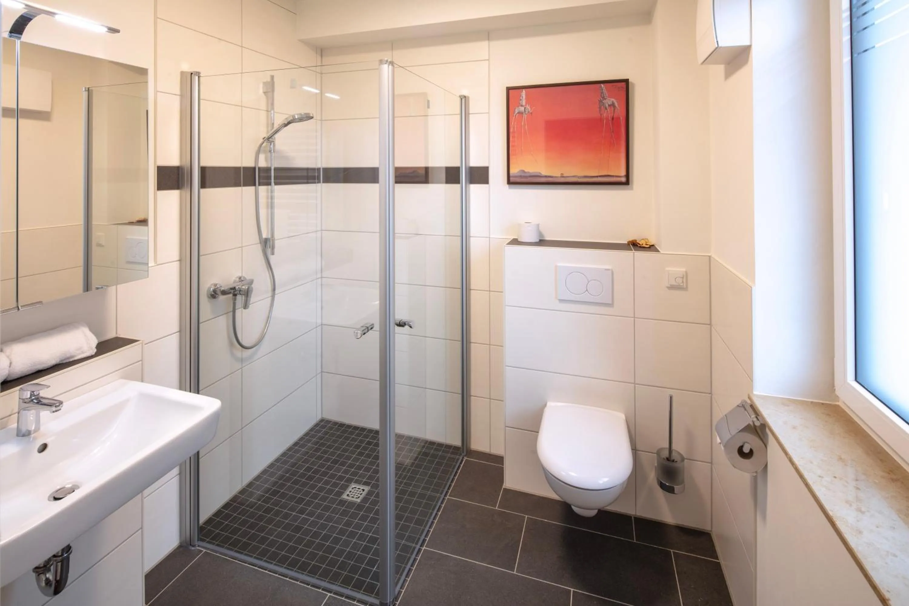 Bathroom in Plumbohms ECHT-HARZ-HOTEL