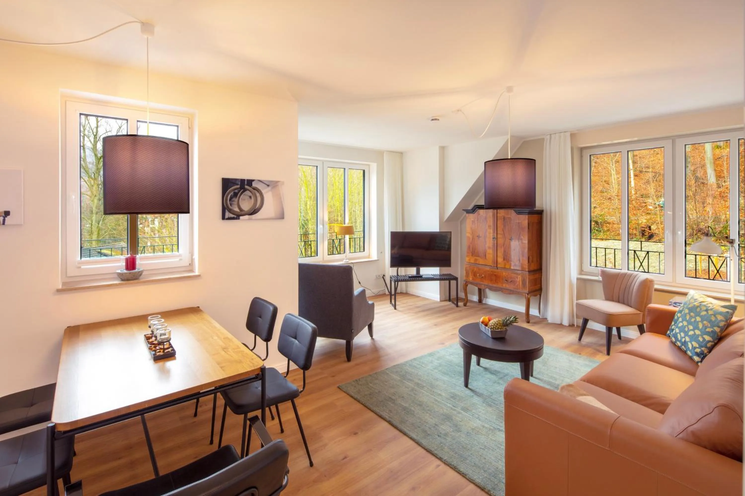 Living room in Plumbohms ECHT-HARZ-HOTEL