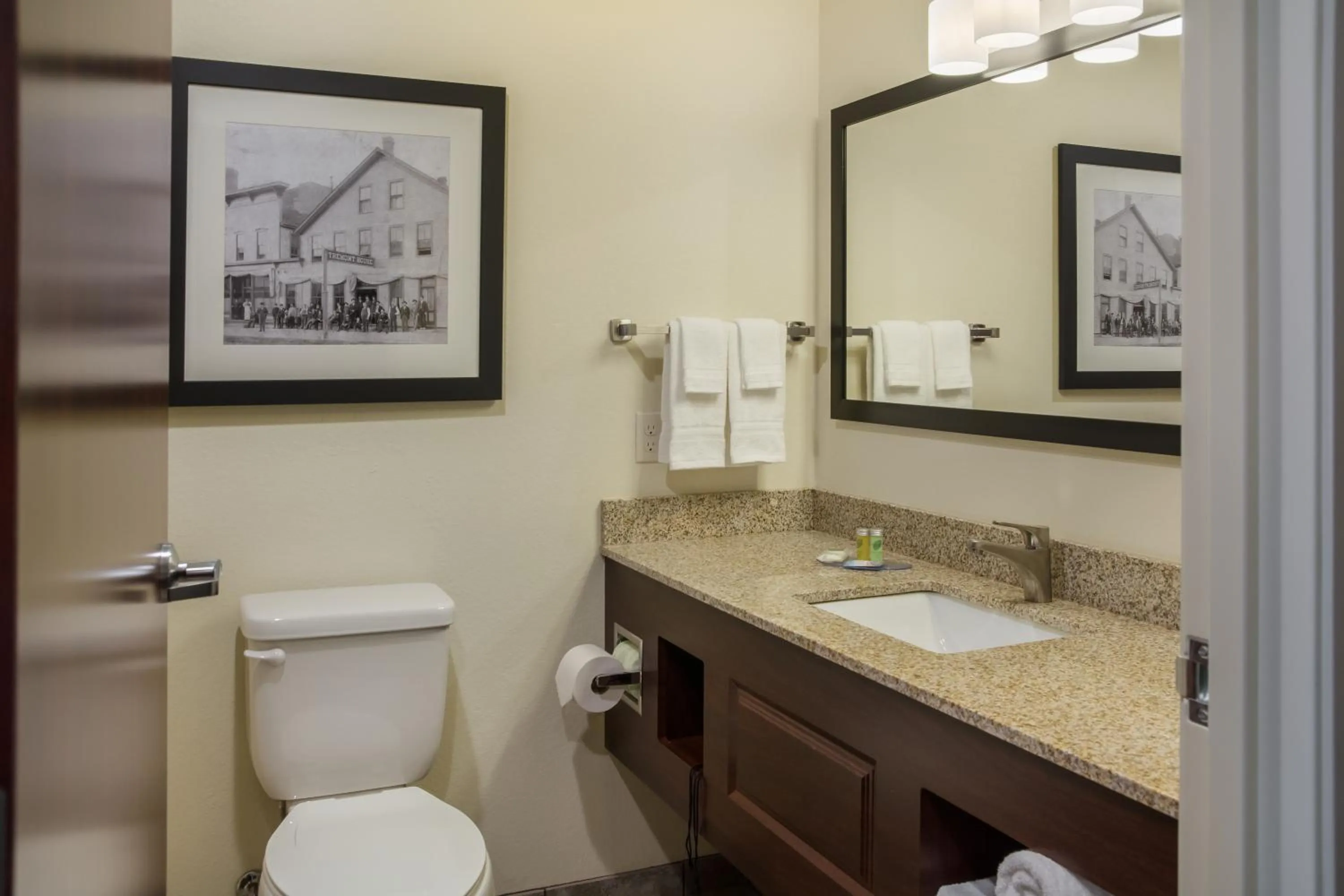 Toilet in Cobblestone Inn and Suites - Ashland