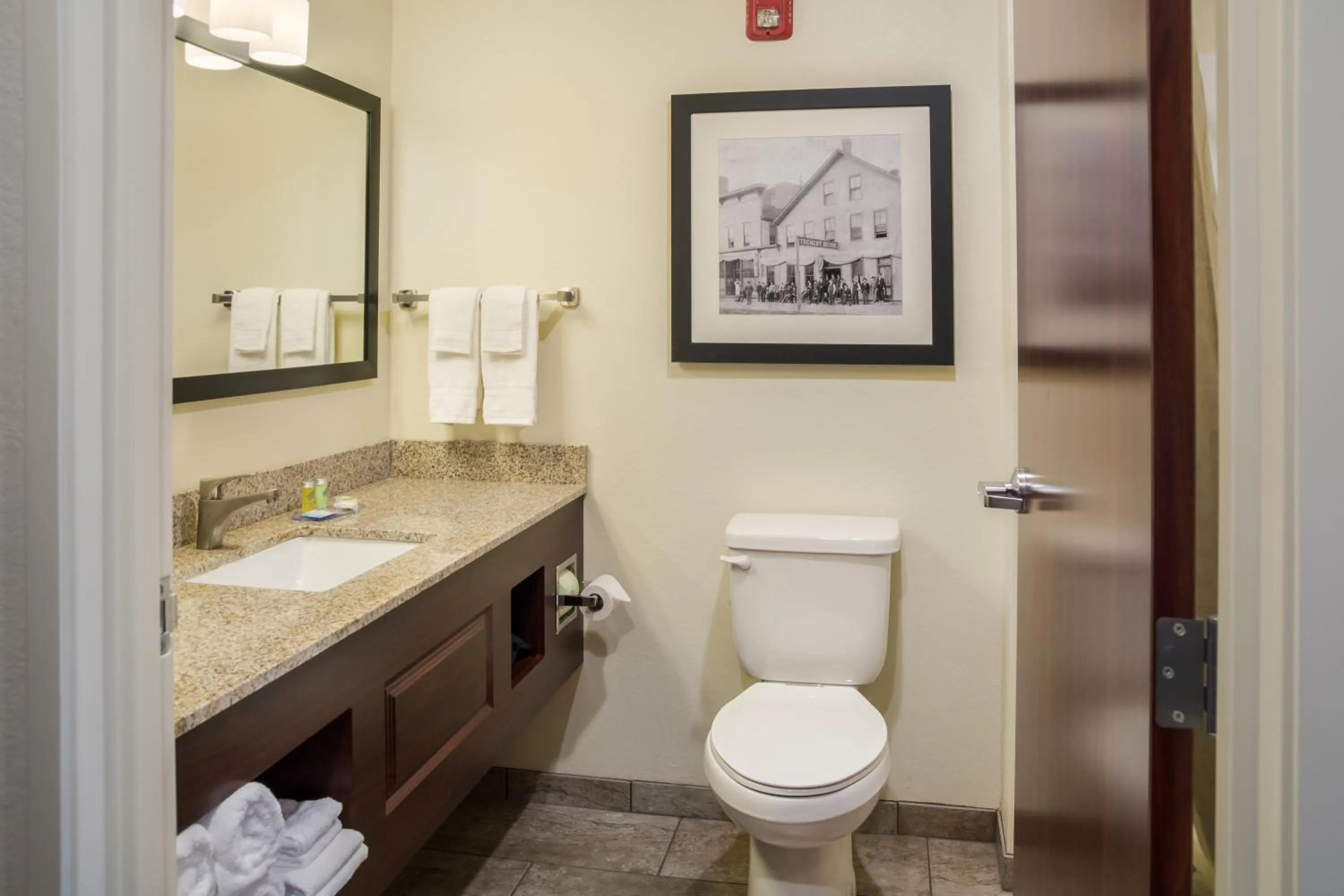 Toilet in Cobblestone Inn and Suites - Ashland