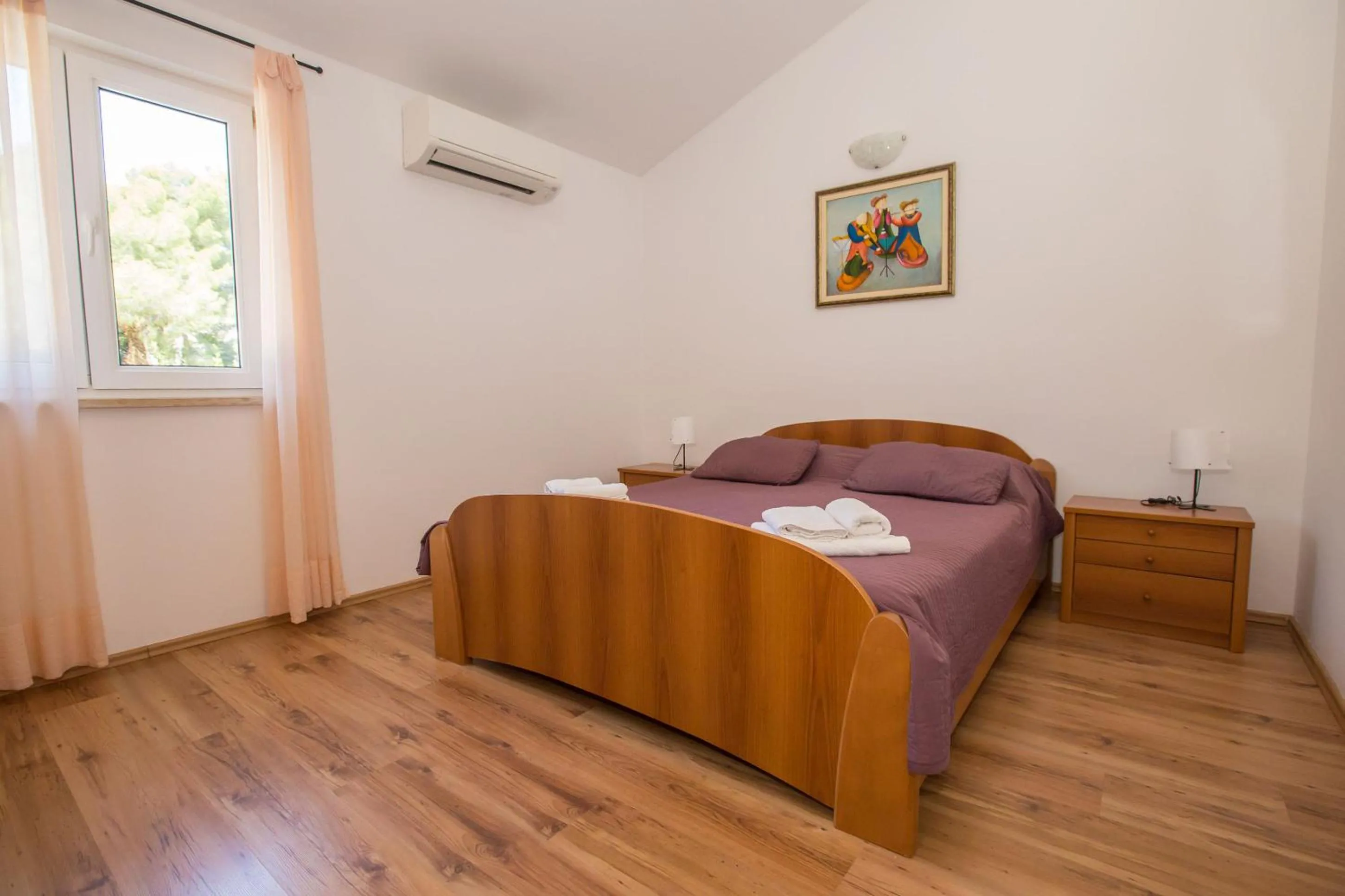 Bed in Apartments Villa Borik
