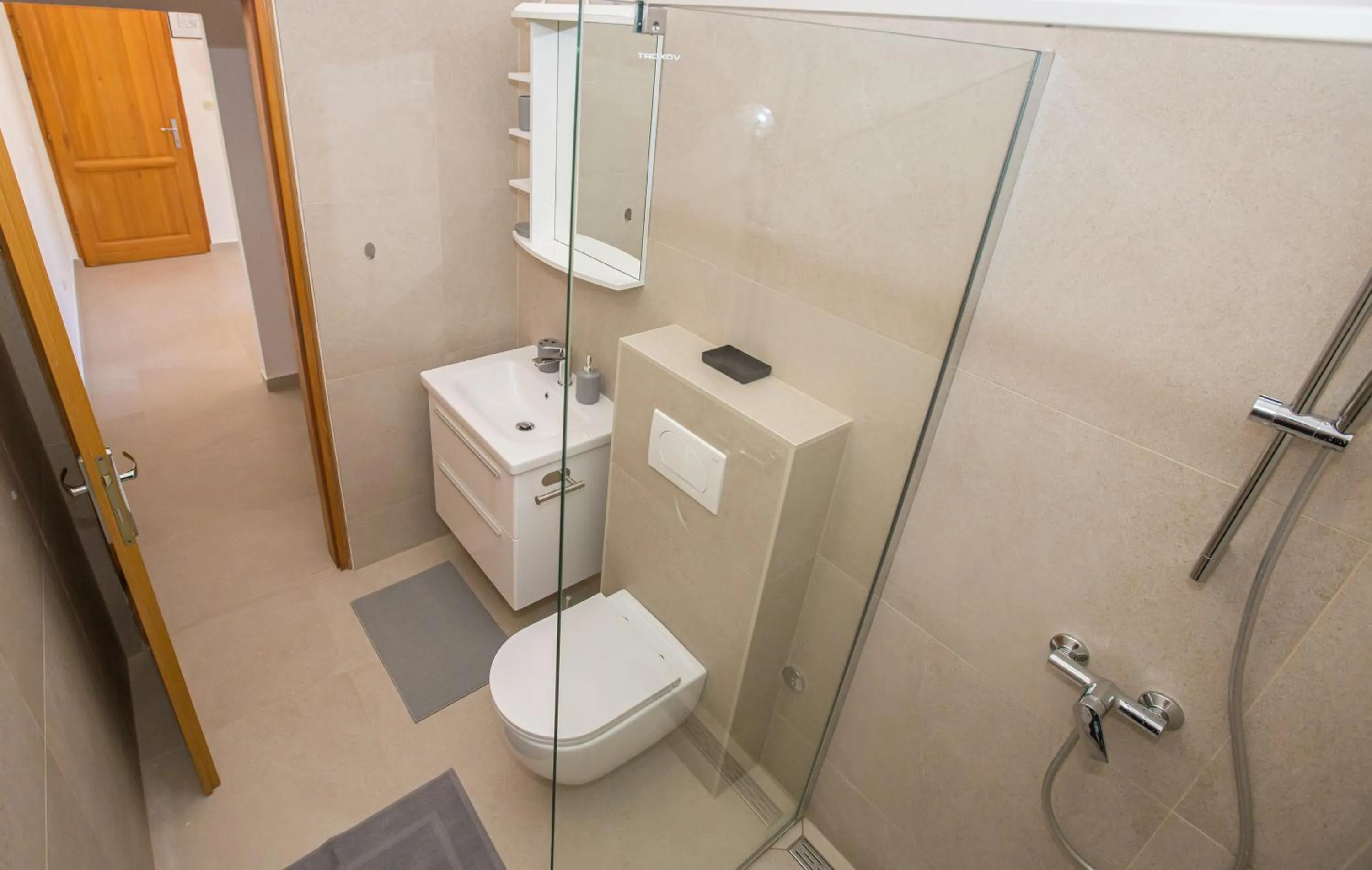 Bathroom in Apartments Villa Borik