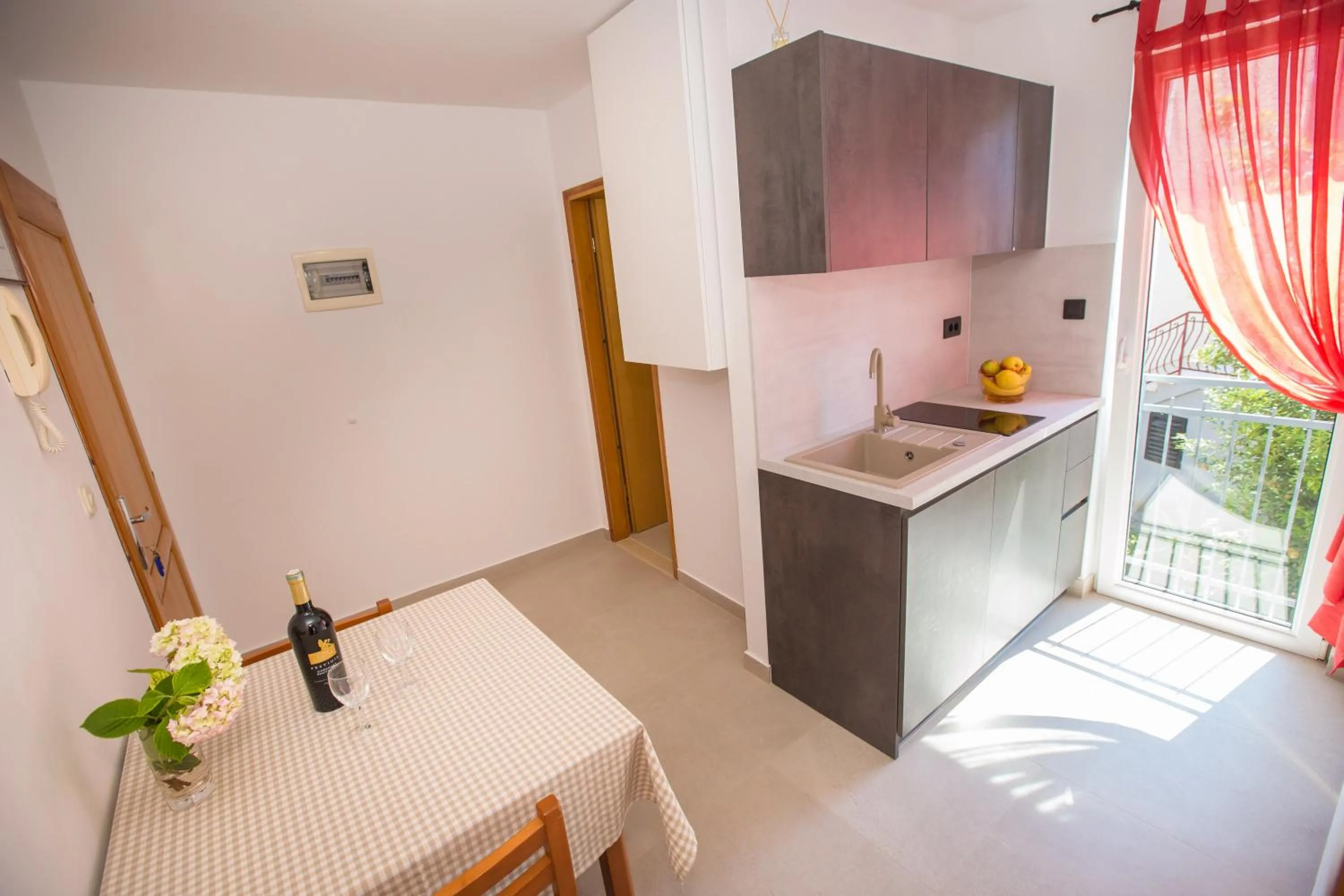 kitchen in Apartments Villa Borik