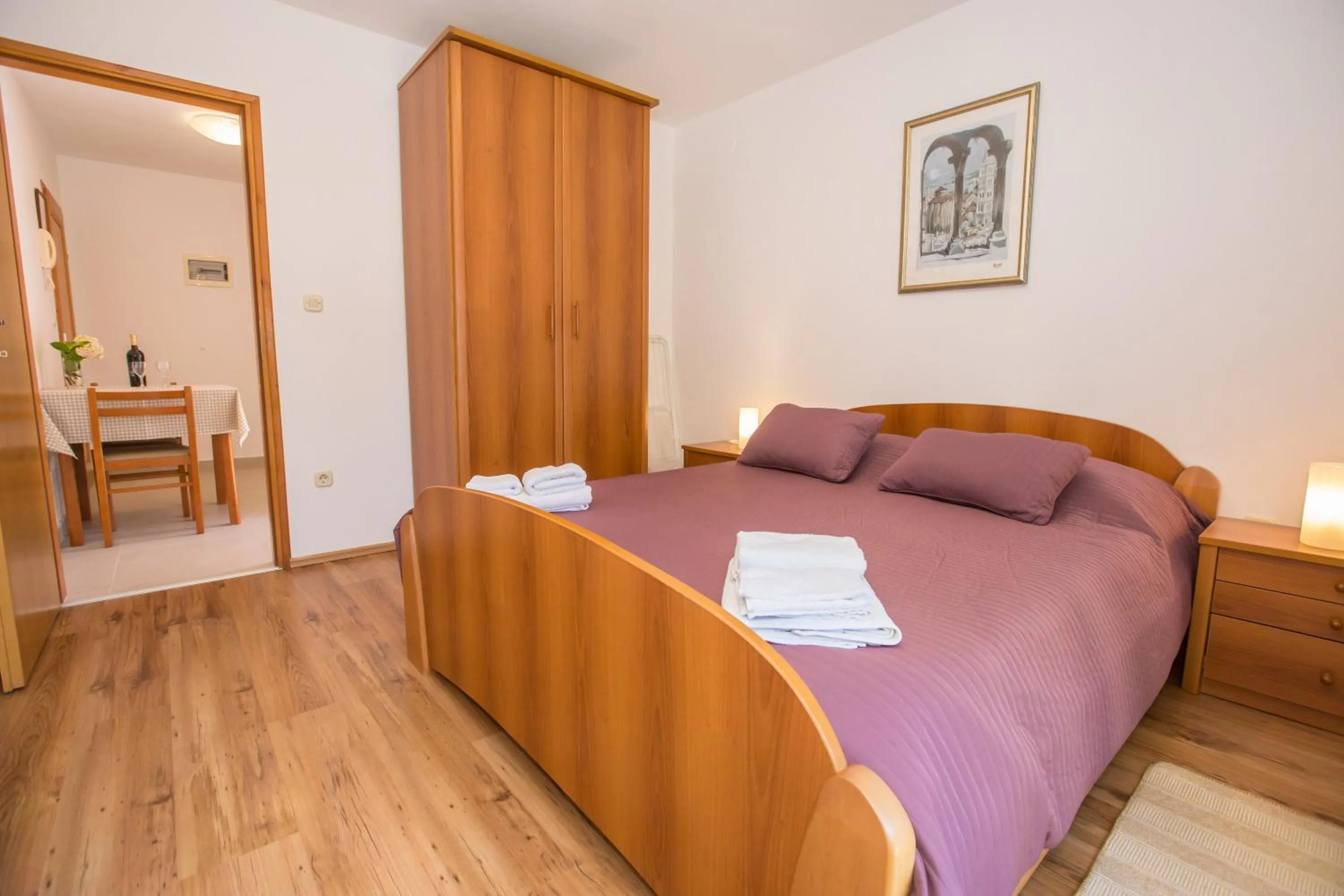 Bedroom, Bed in Apartments Villa Borik