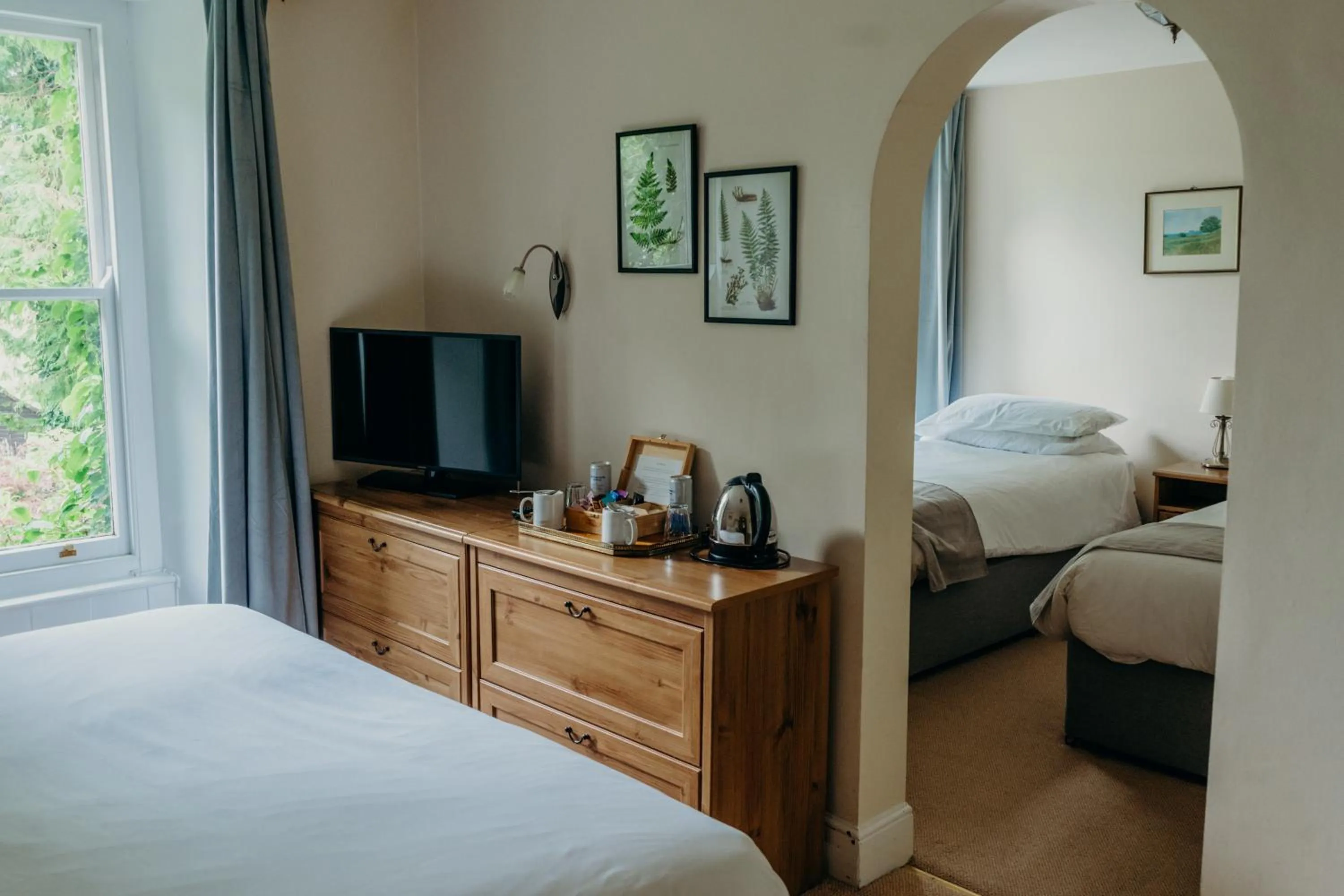 Coffee/tea facilities, Bed in Lydford House