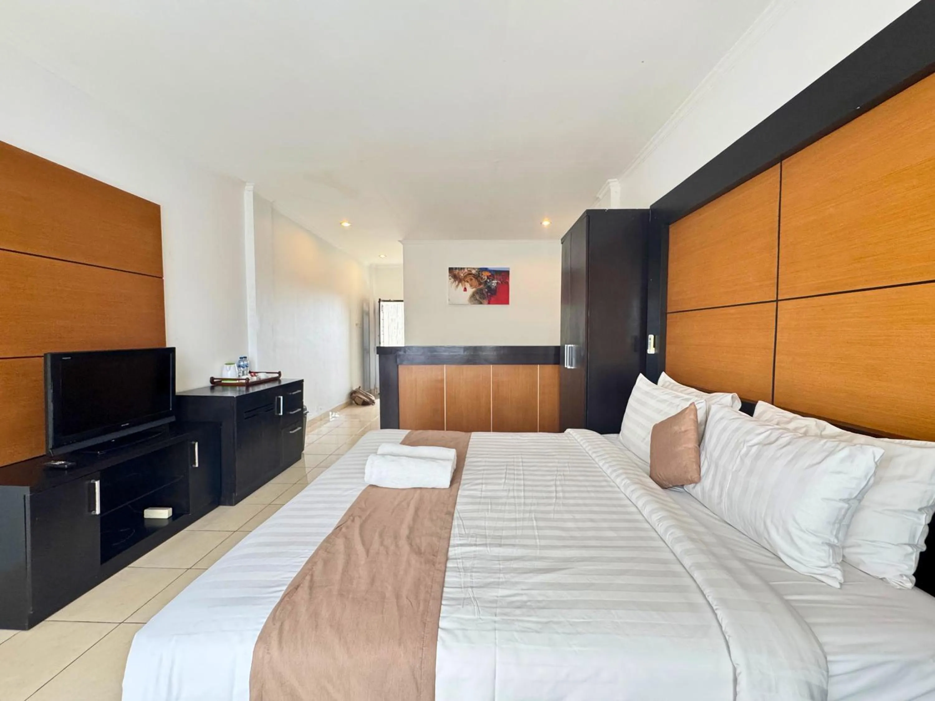 Bed in Mamo Hotel Uluwatu