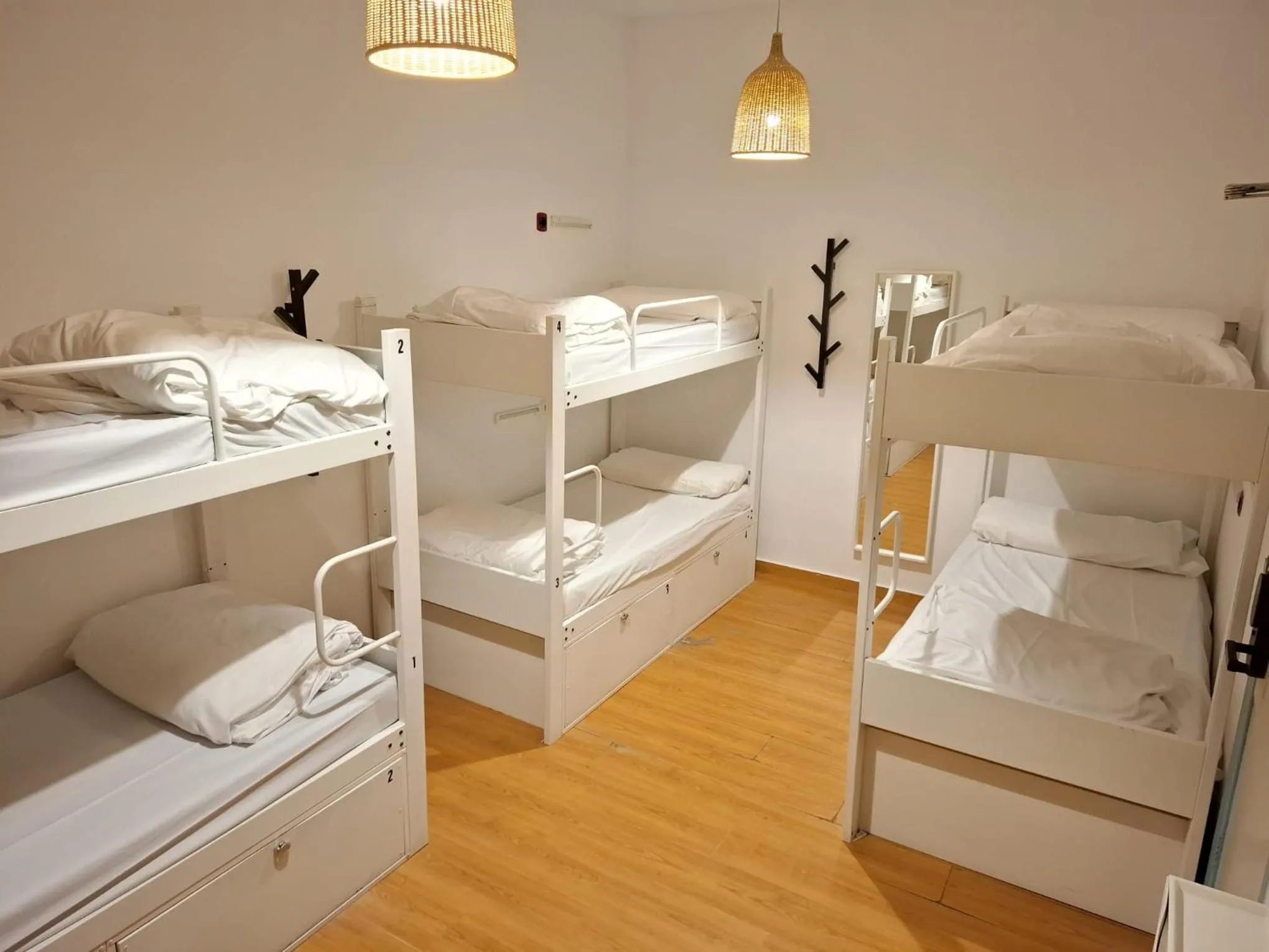 Bed in Mediterranean Hostel Barcelona