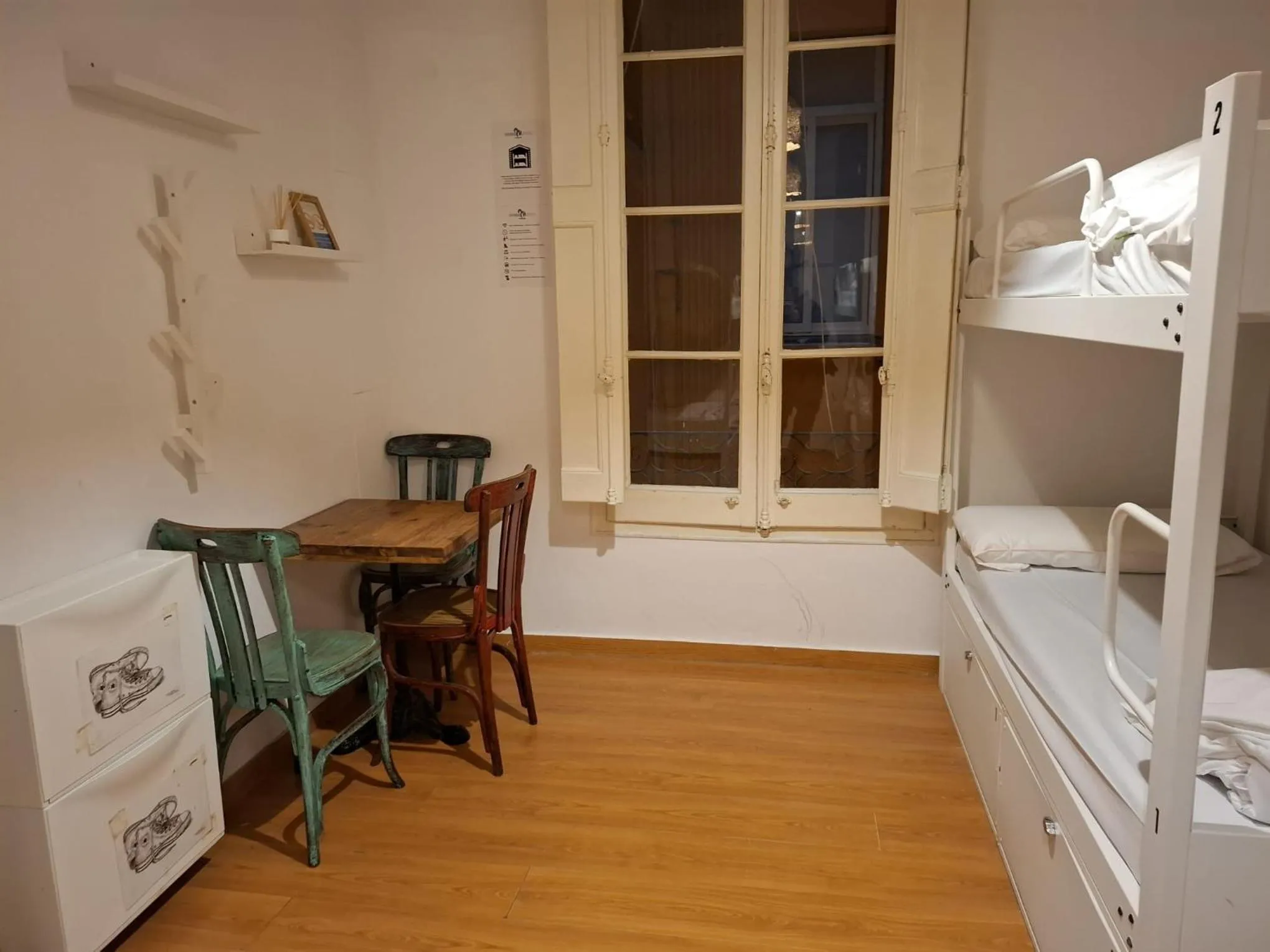 Bed in Mediterranean Hostel Barcelona