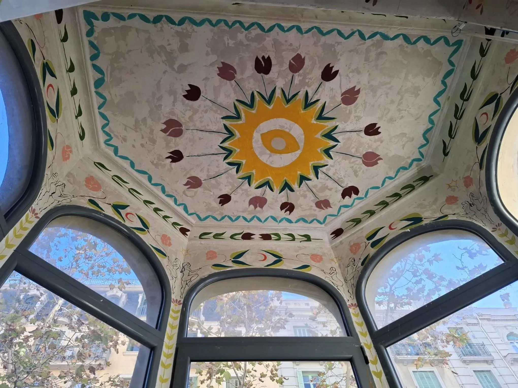 Balcony/Terrace in Mediterranean Hostel Barcelona