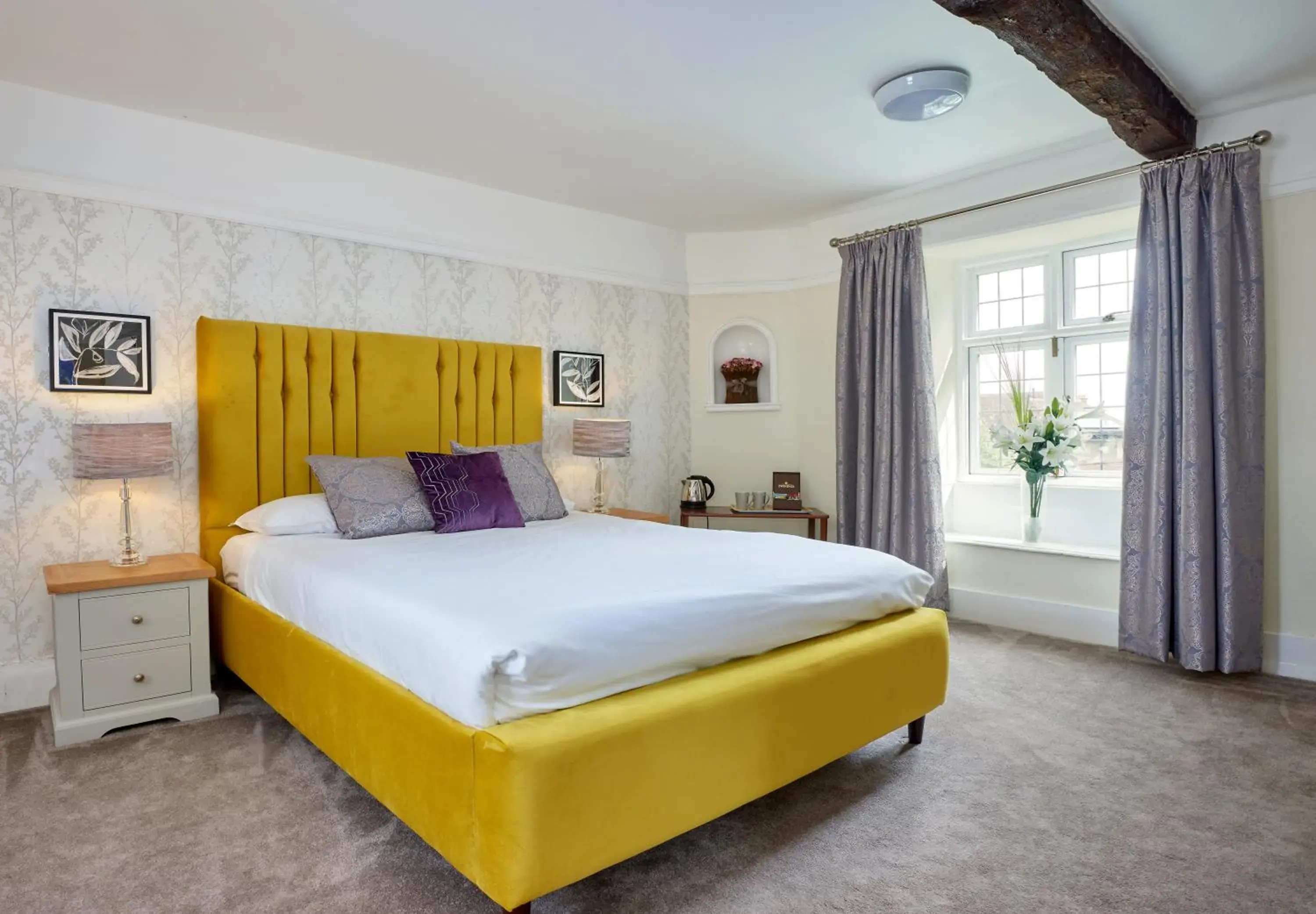 Bedroom, Bed in Easington Guest House Bedroom, Bed in Easington Guest House