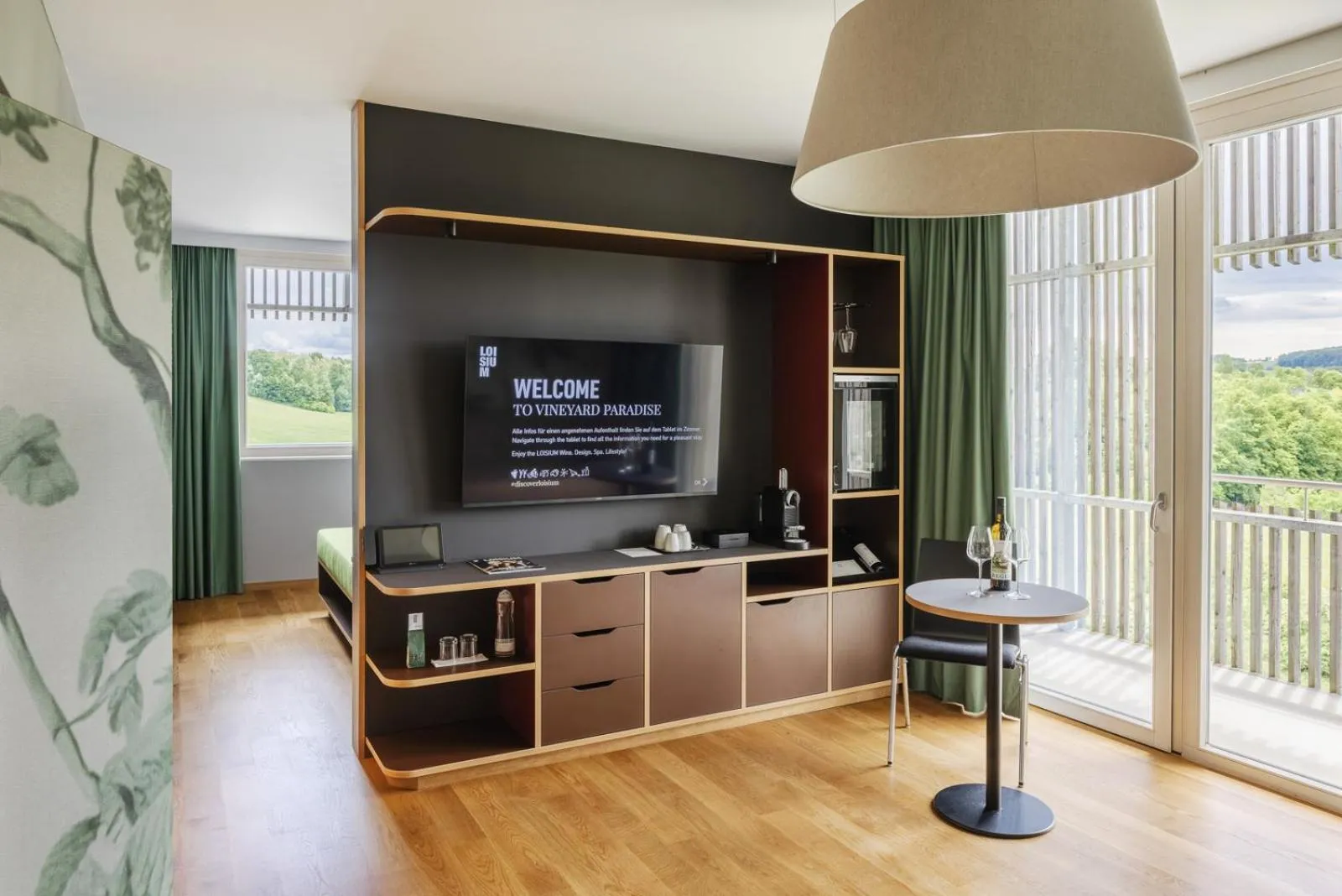 TV and multimedia in LOISIUM Wine & Spa Hotel Südsteiermark