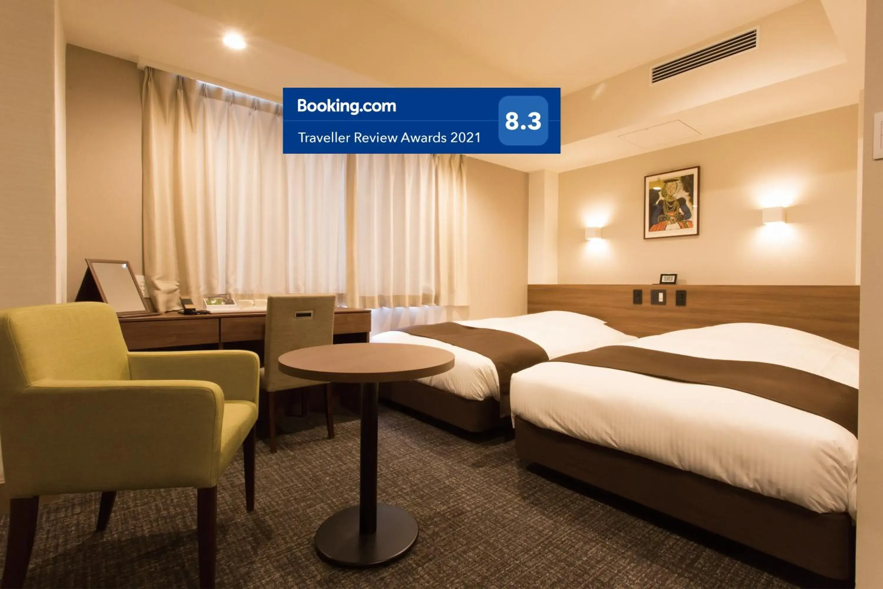 Bed in Osaka Riverside Hotel Bed in Osaka Riverside Hotel