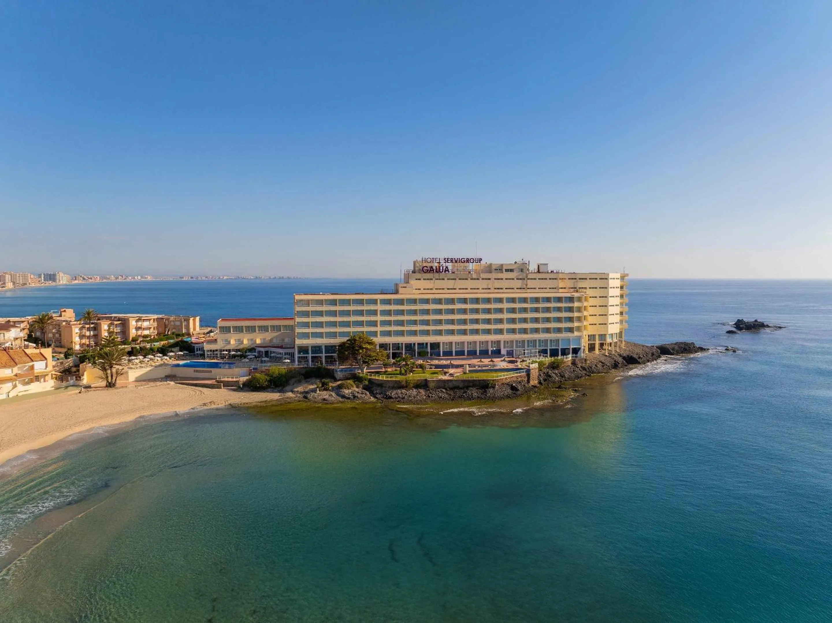 Property building in Hotel Servigroup Galua