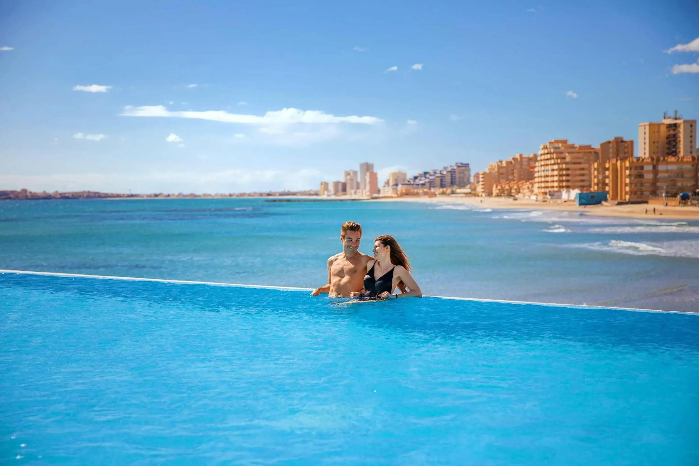 Swimming pool in Hotel Servigroup Galua Swimming pool in Hotel Servigroup Galua