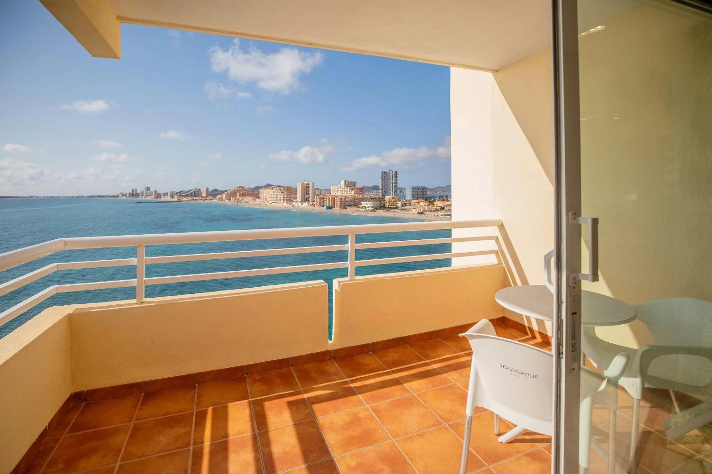 Balcony/Terrace in Hotel Servigroup Galua