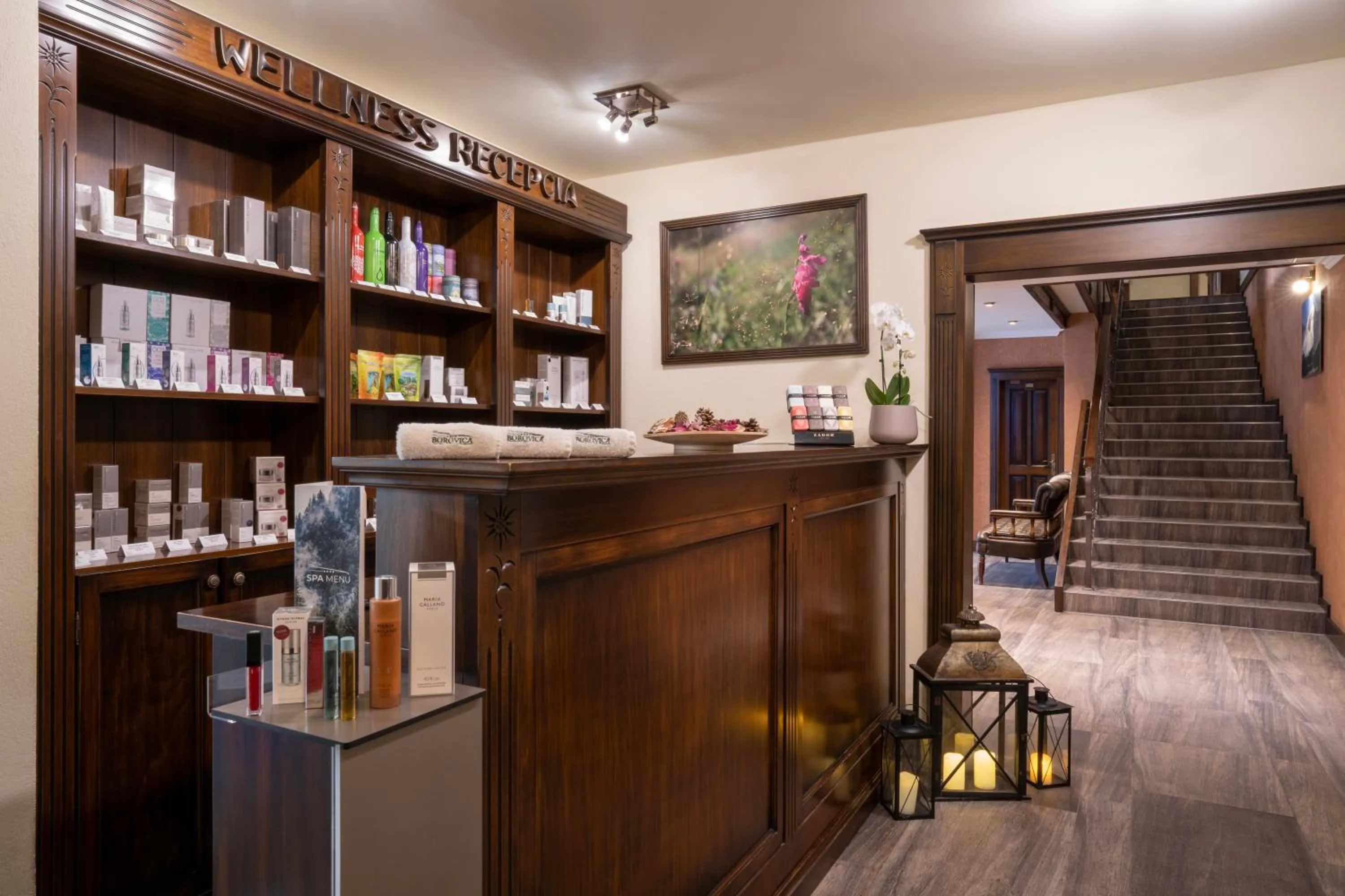 Spa and wellness centre/facilities in APLEND Wellness Hotel Borovica