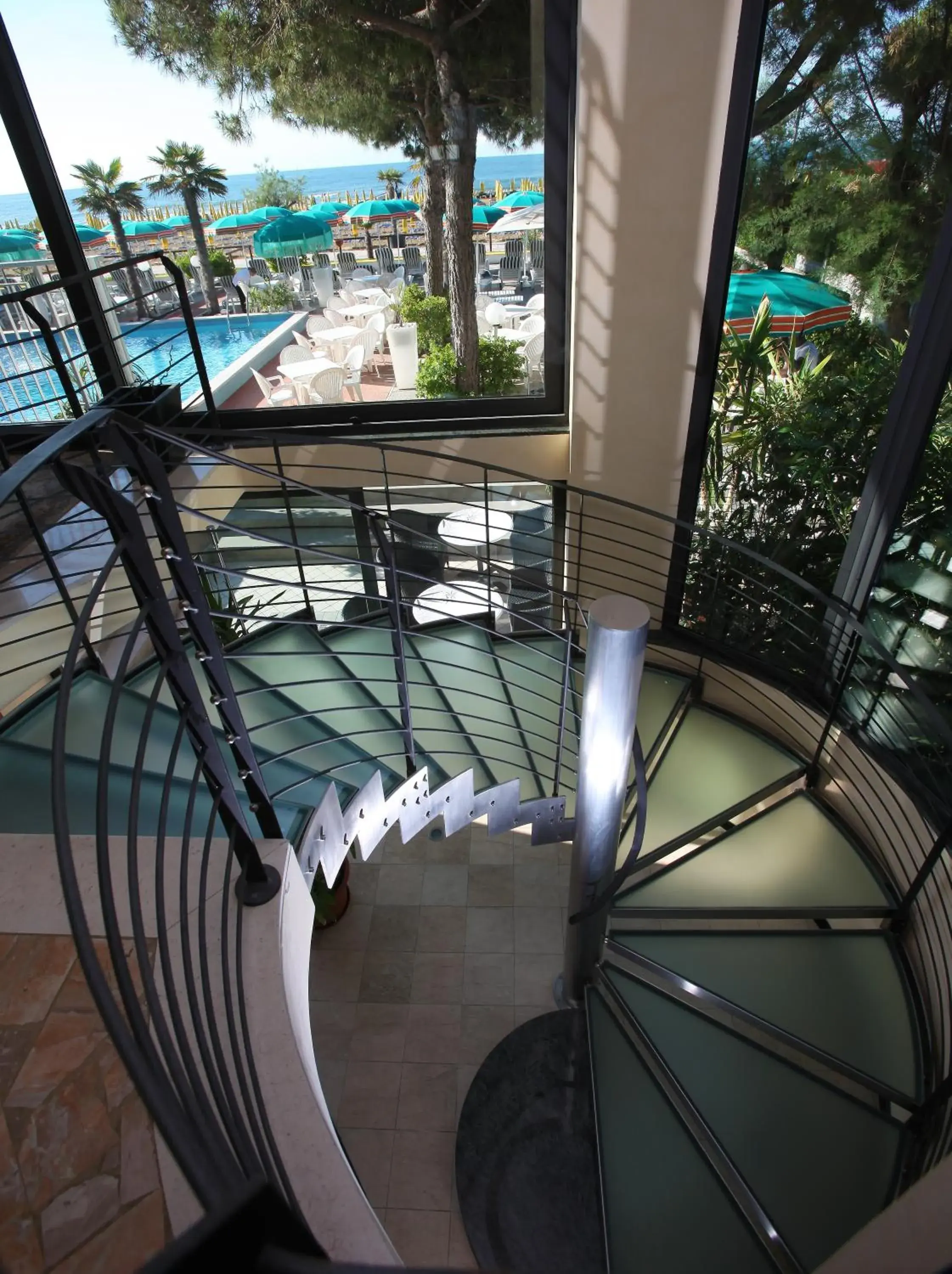 Decorative detail, Pool View in Hotel Sayonara