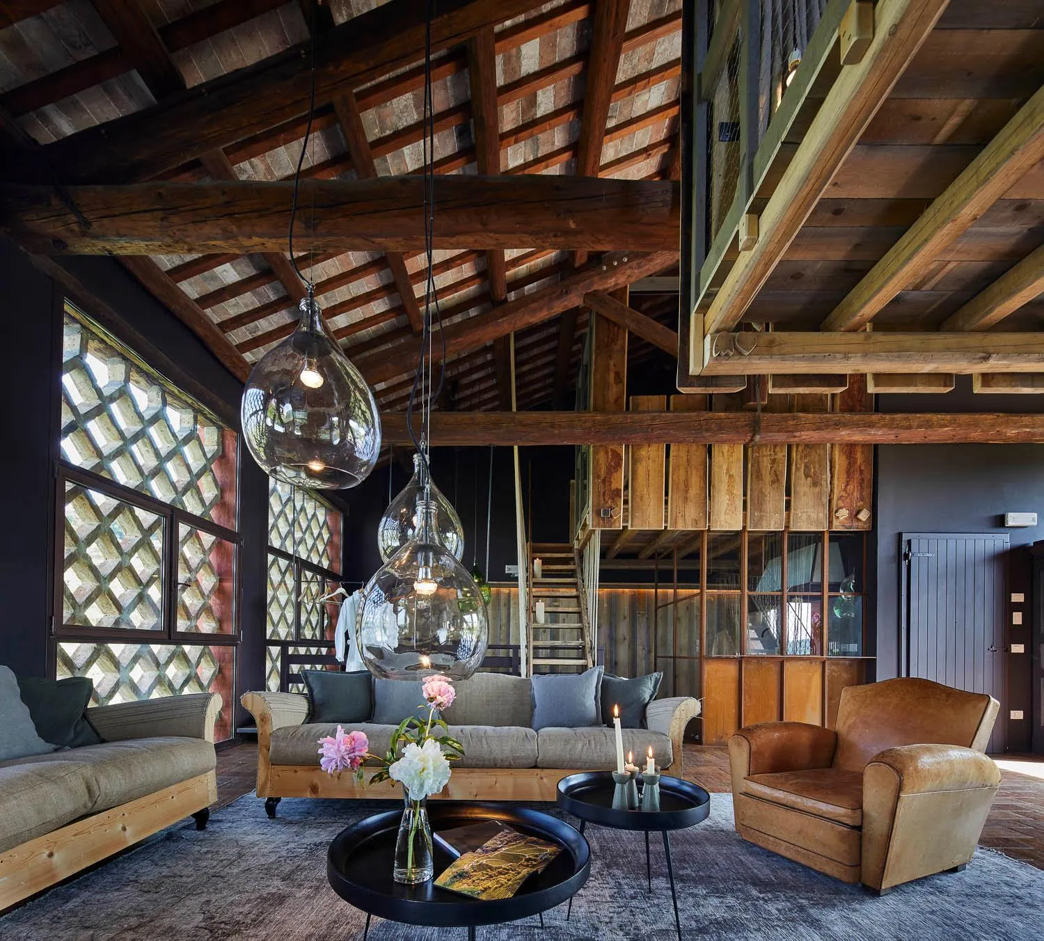 Seating area in Duca Di Dolle Wine & Relais