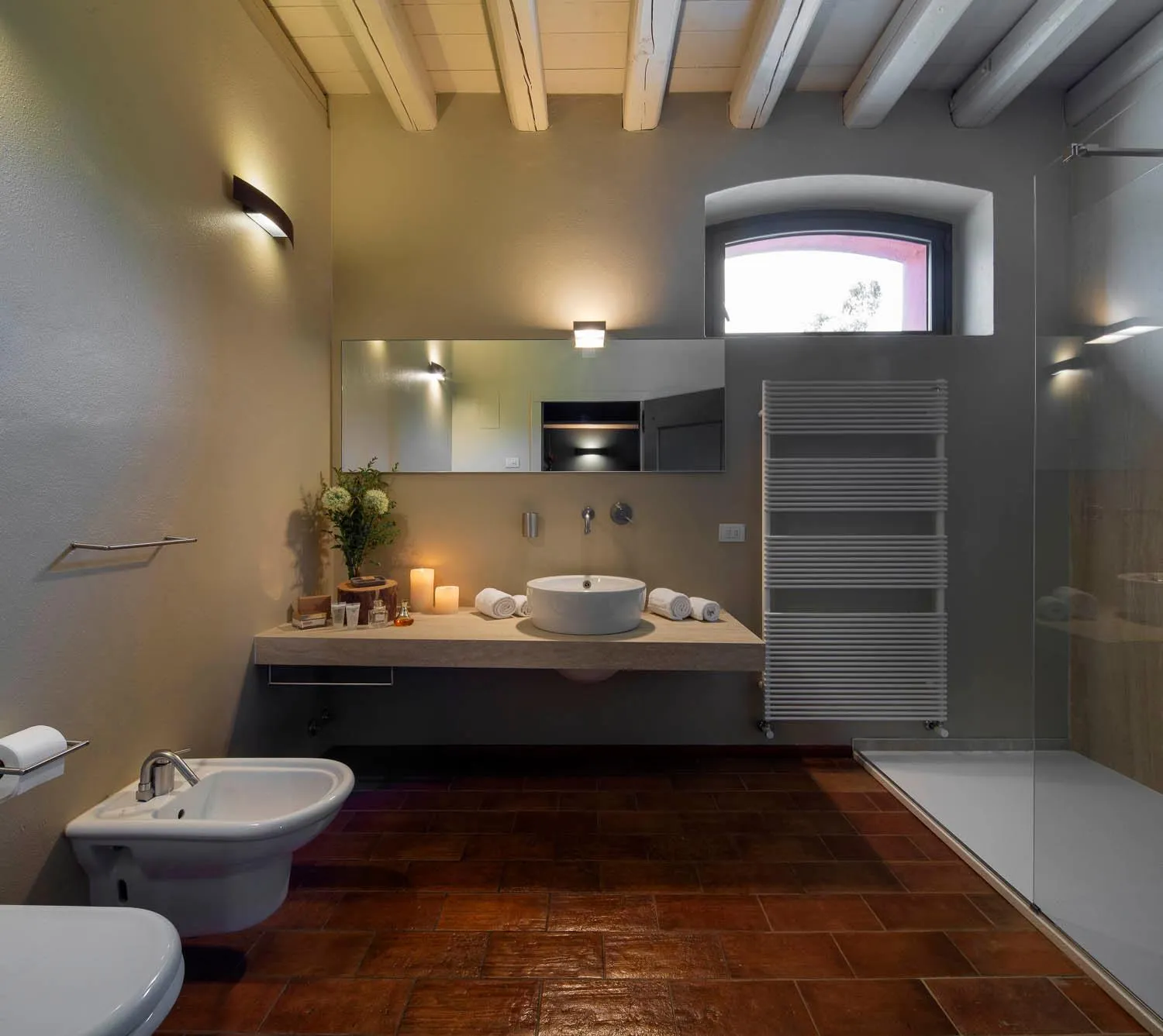 Bathroom in Duca Di Dolle Wine & Relais