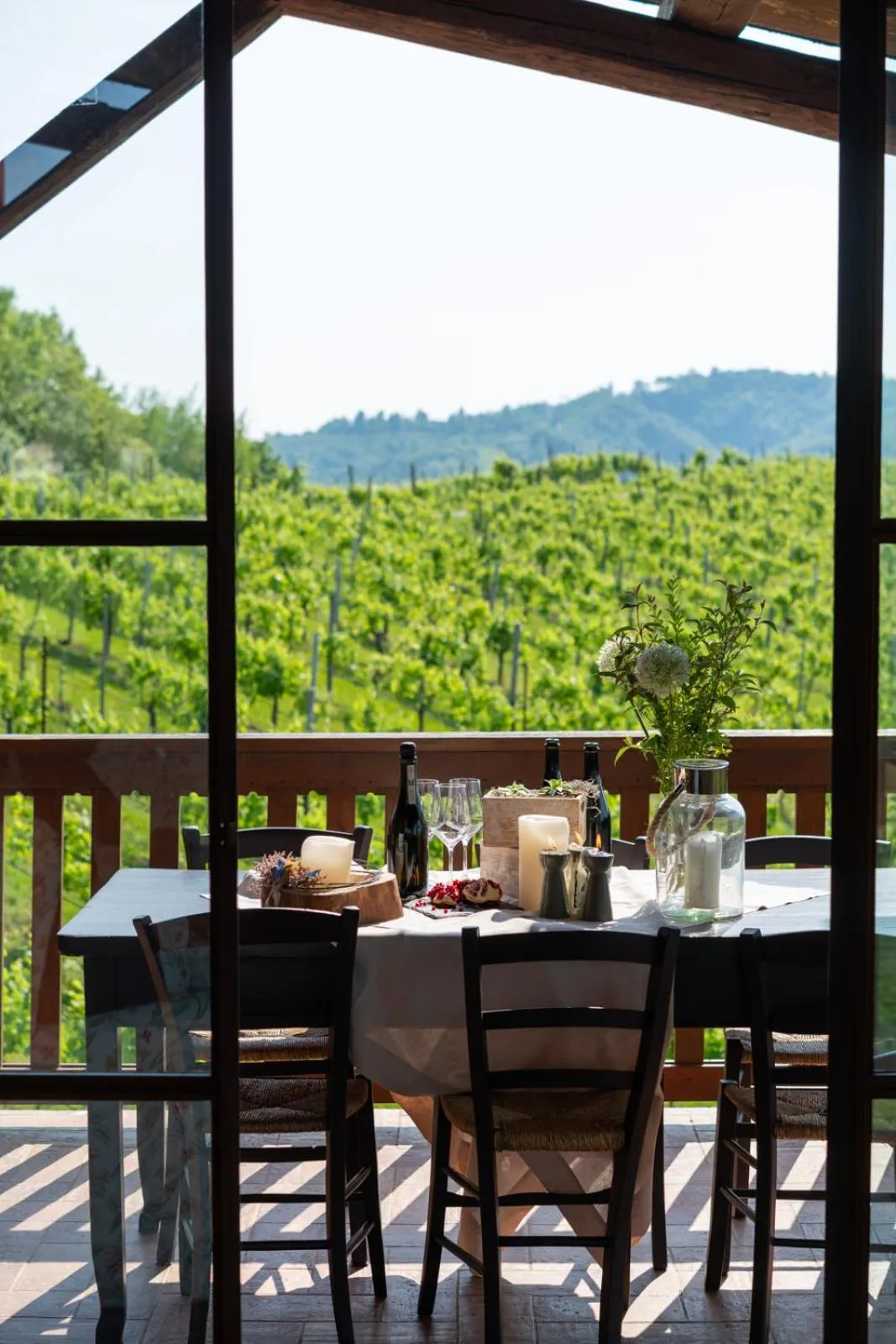 Balcony/Terrace in Duca Di Dolle Wine & Relais