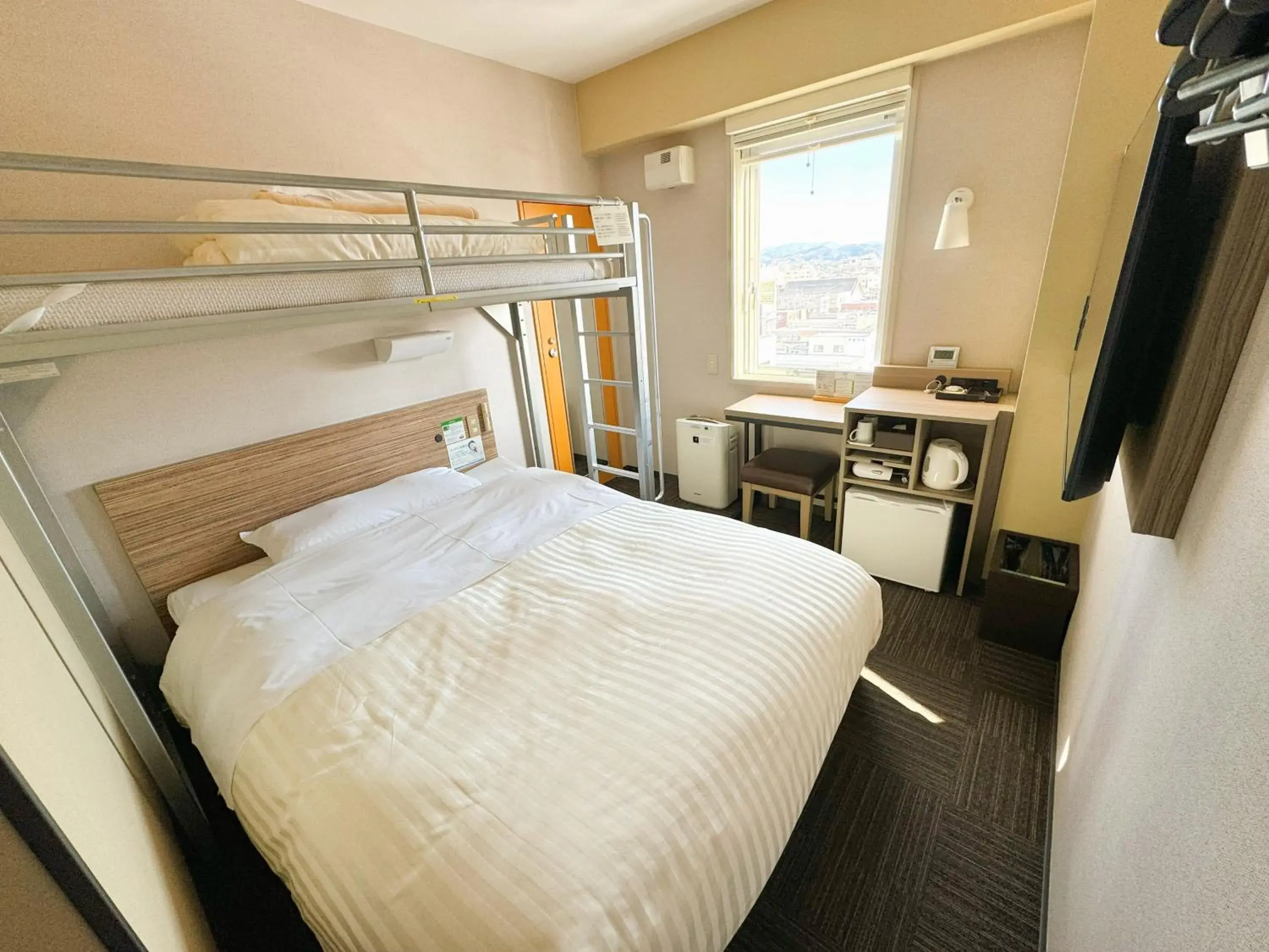 Bed in Super Hotel Hirosaki Bed in Super Hotel Hirosaki