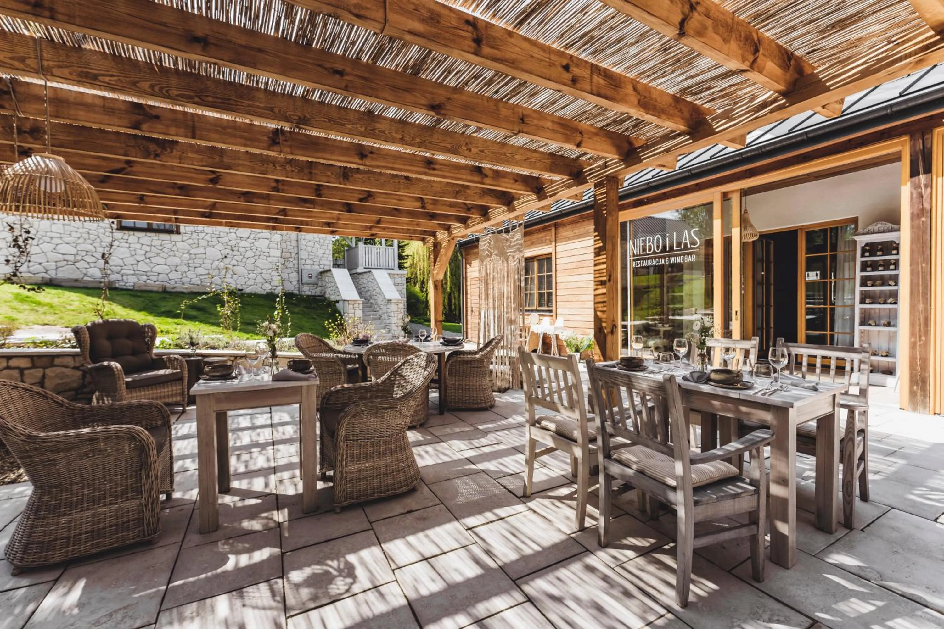 Patio in Łubinowe Wzgórze - Wioska Zdrowia