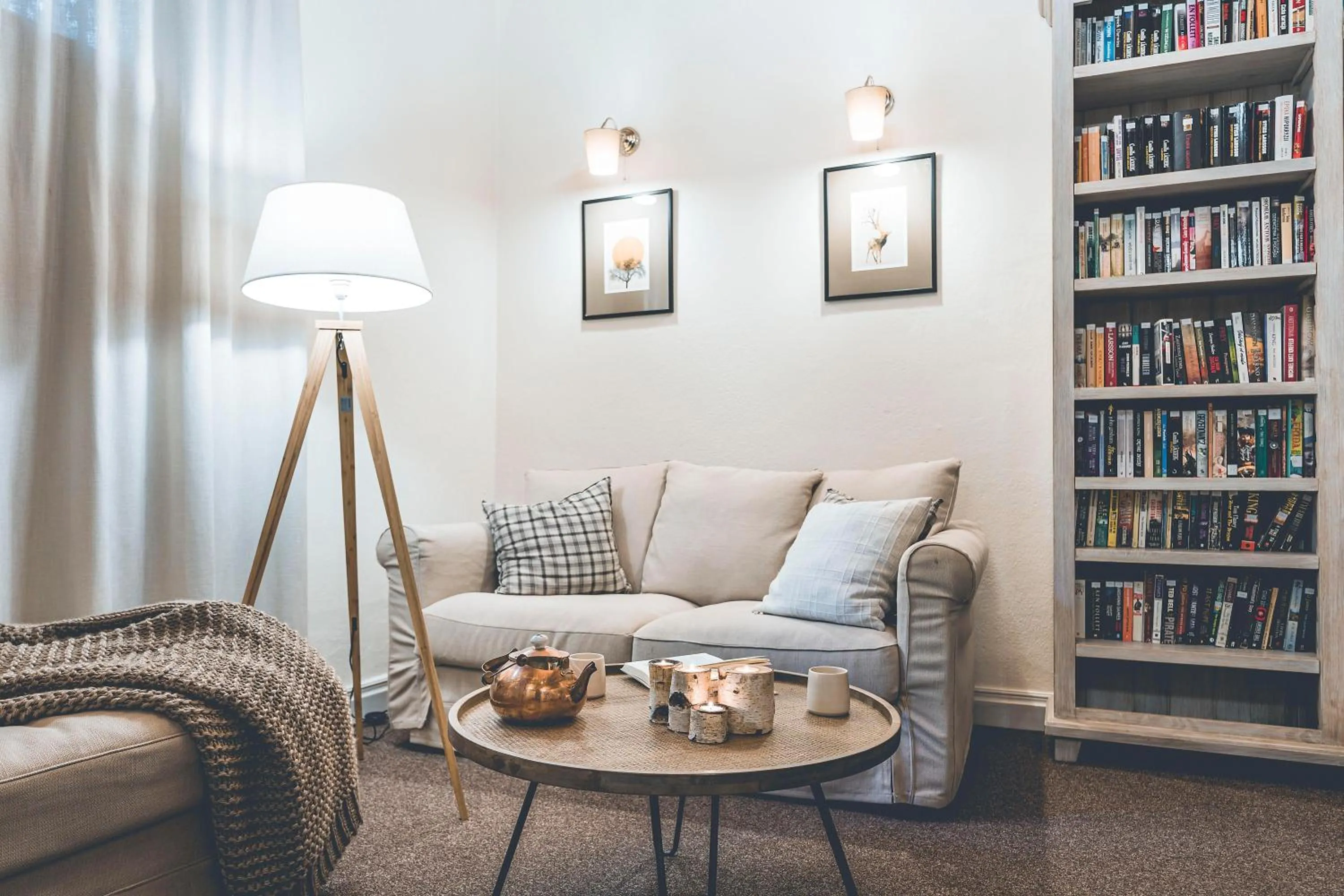 Communal lounge/ TV room in Łubinowe Wzgórze - Wioska Zdrowia