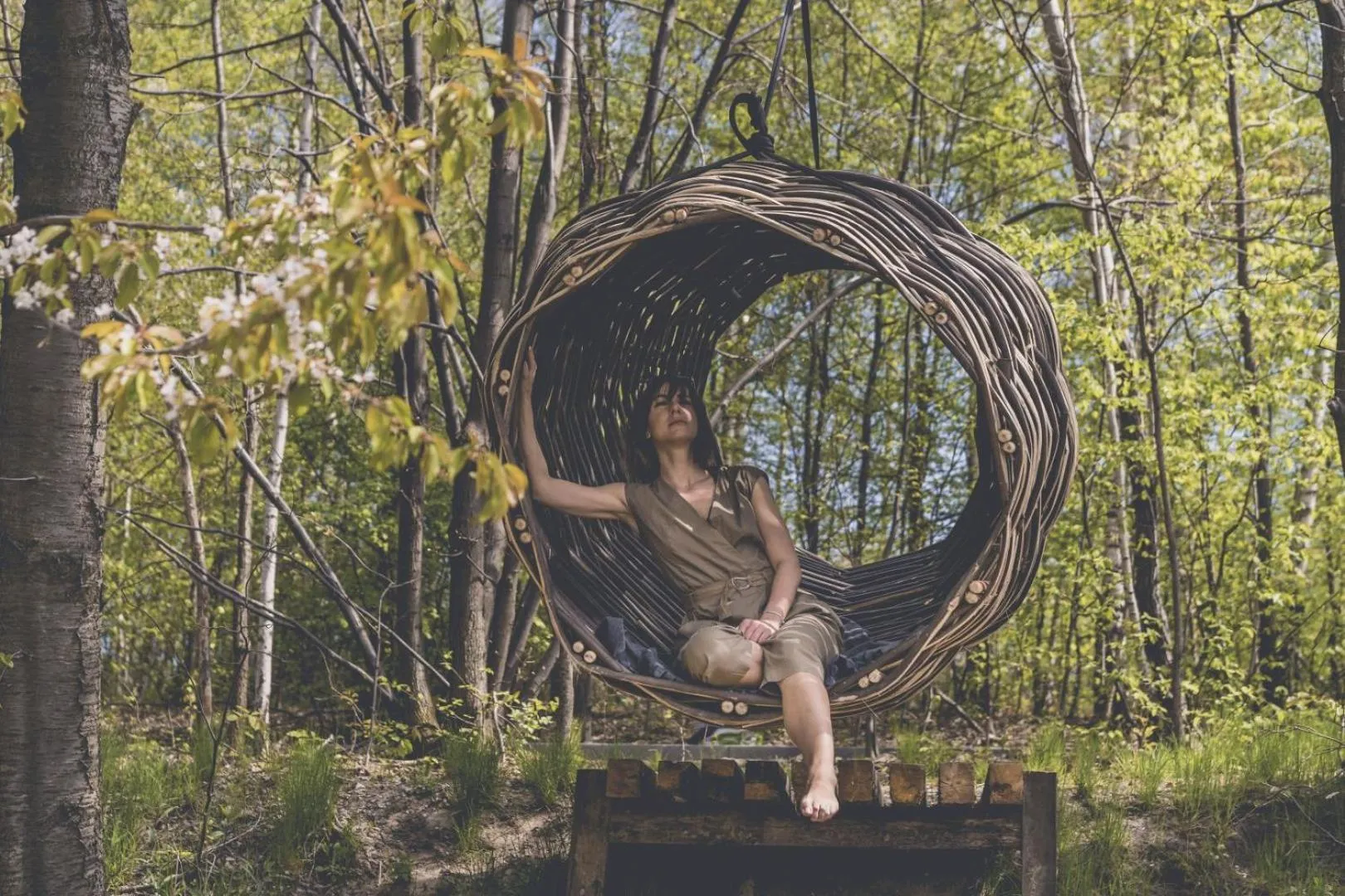 Spring in Łubinowe Wzgórze - Wioska Zdrowia