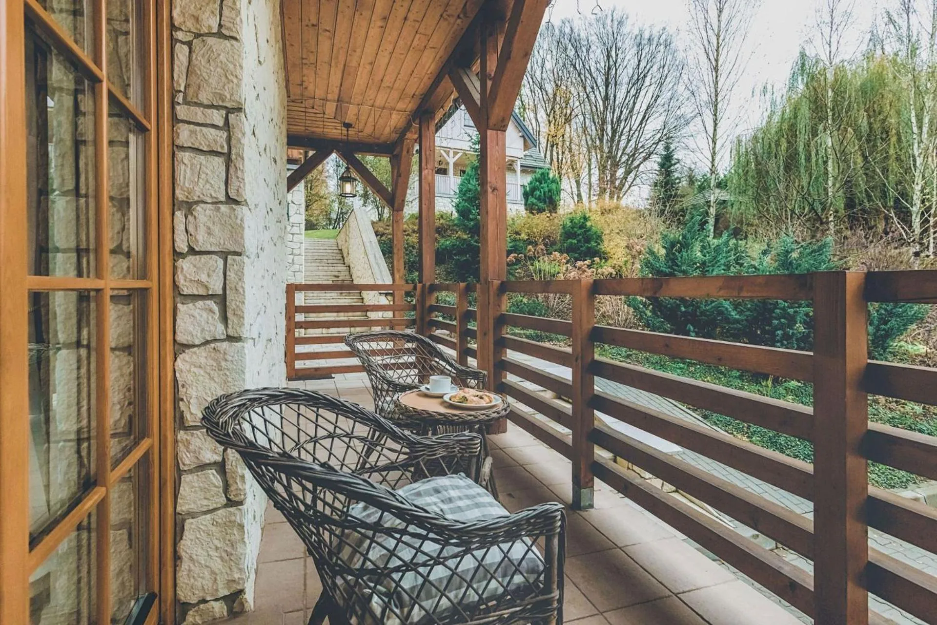 Balcony/Terrace in Łubinowe Wzgórze - Wioska Zdrowia