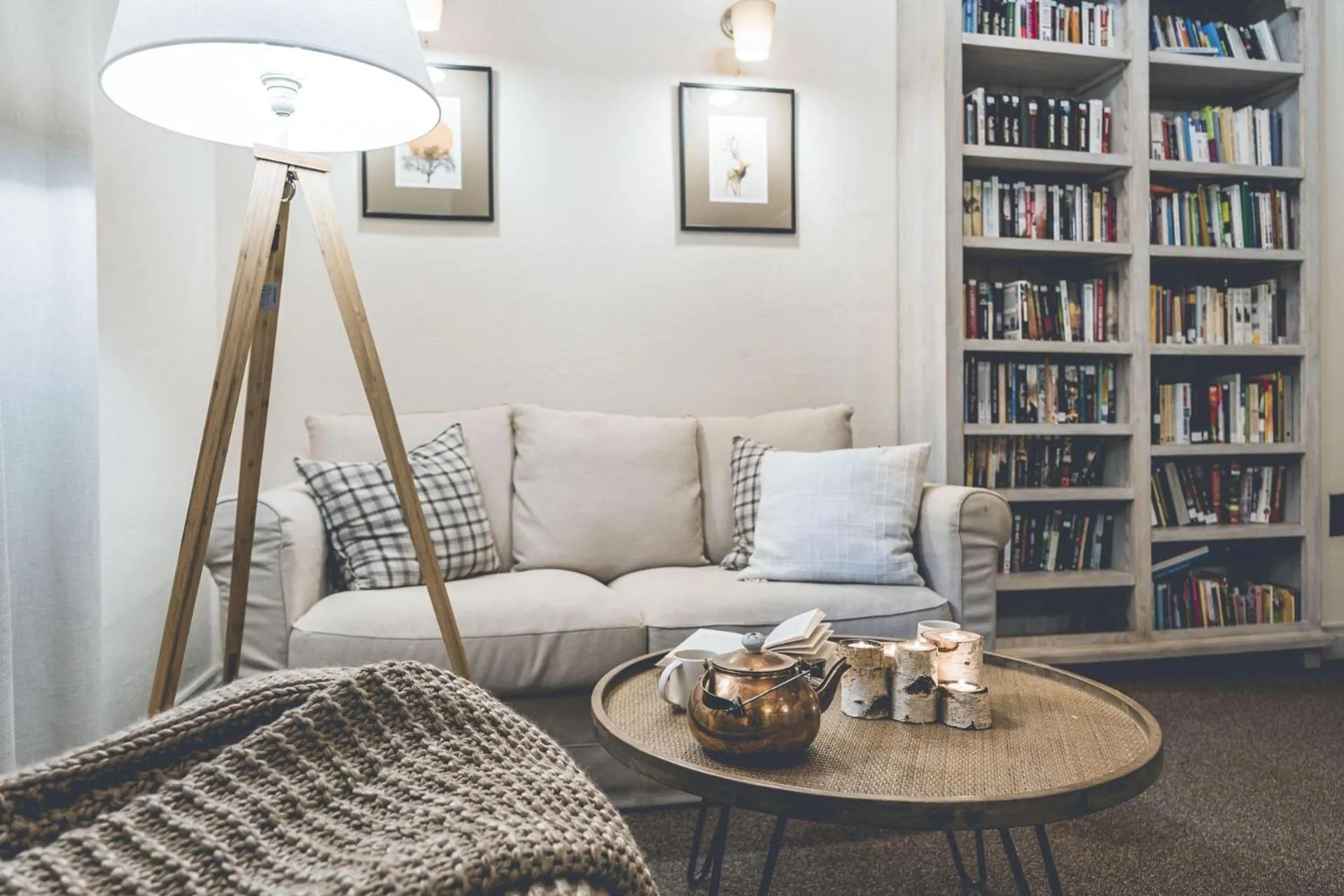 Library in Łubinowe Wzgórze - Wioska Zdrowia