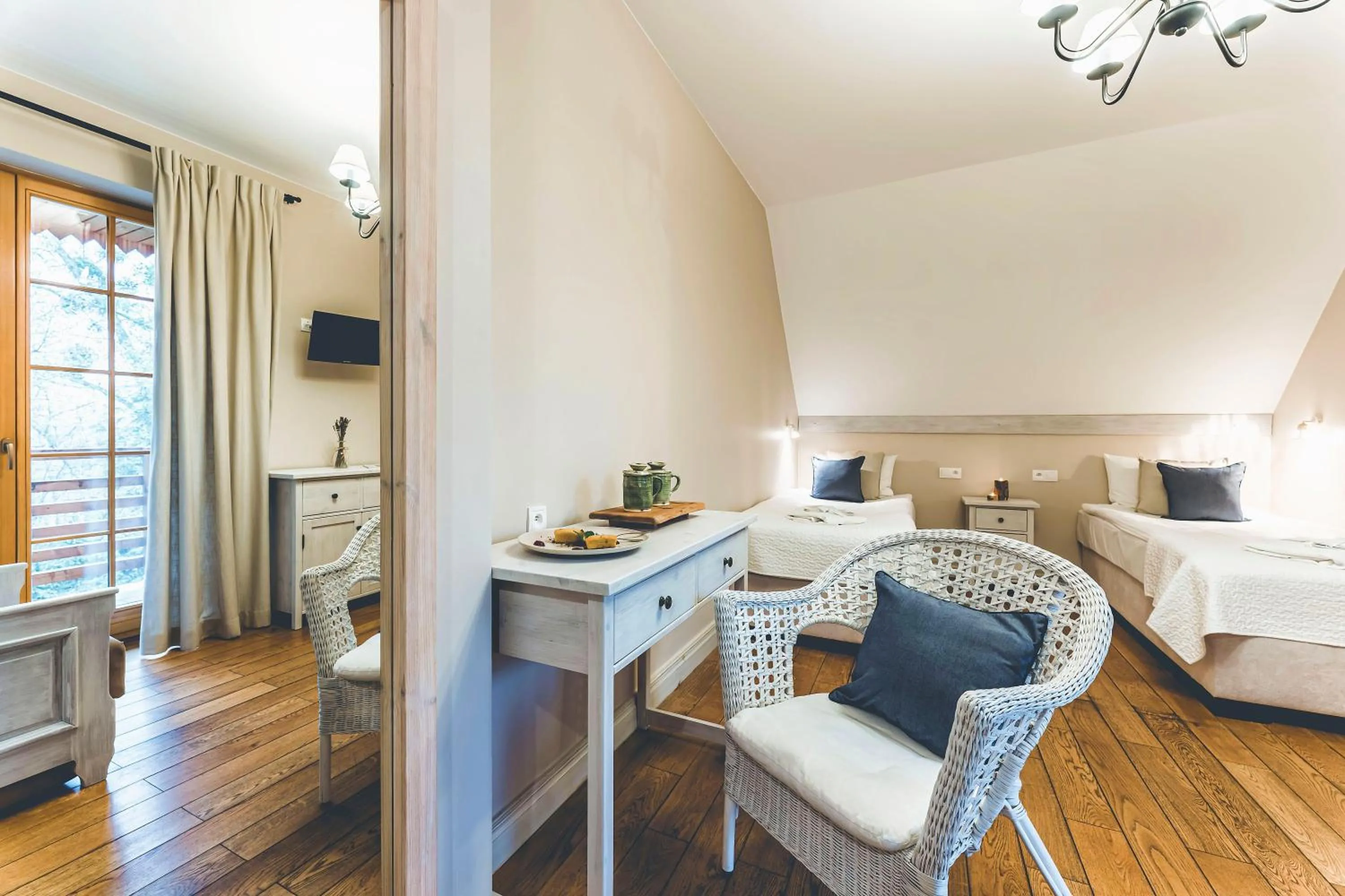 Bed in Łubinowe Wzgórze - Wioska Zdrowia