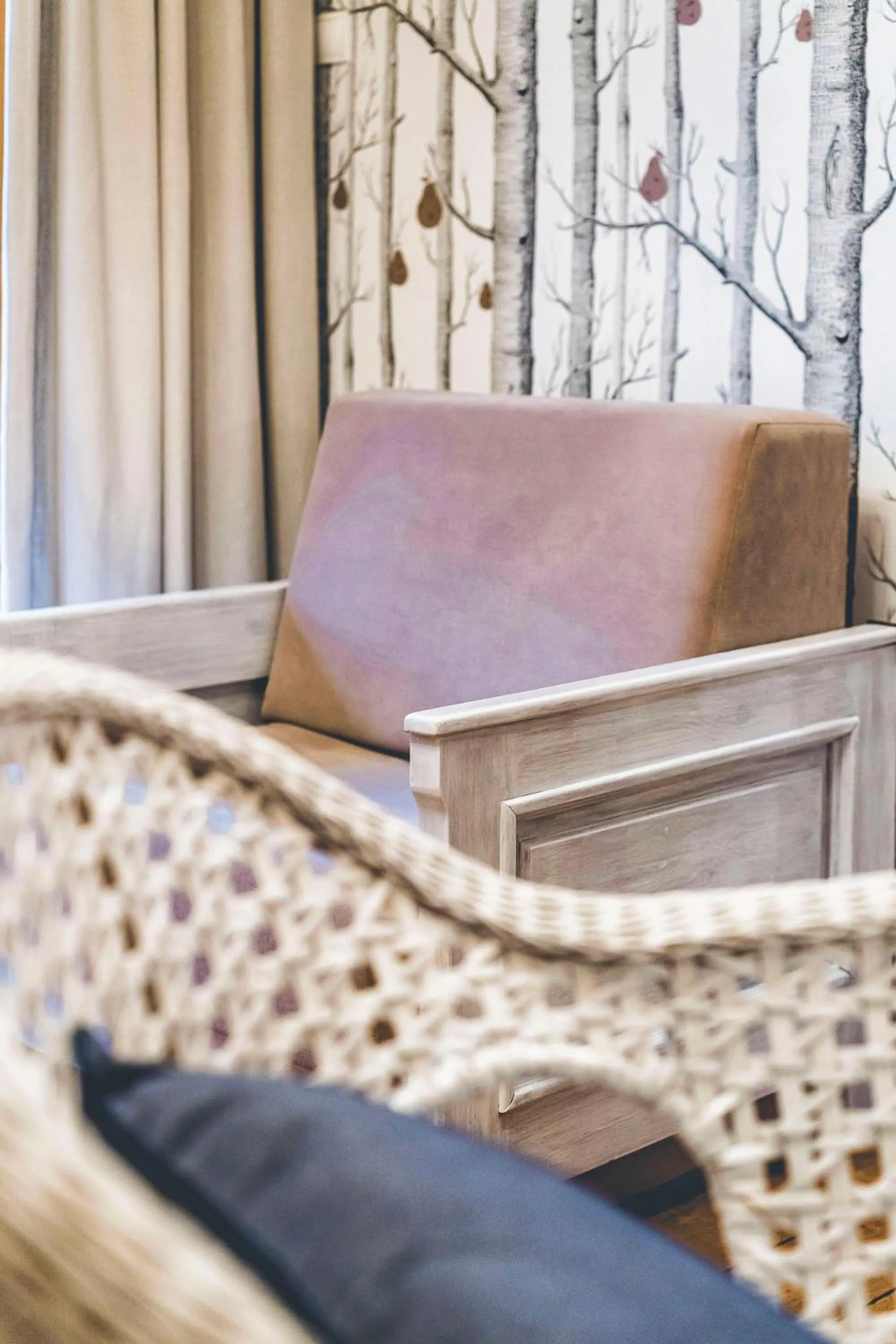 Decorative detail in Łubinowe Wzgórze - Wioska Zdrowia