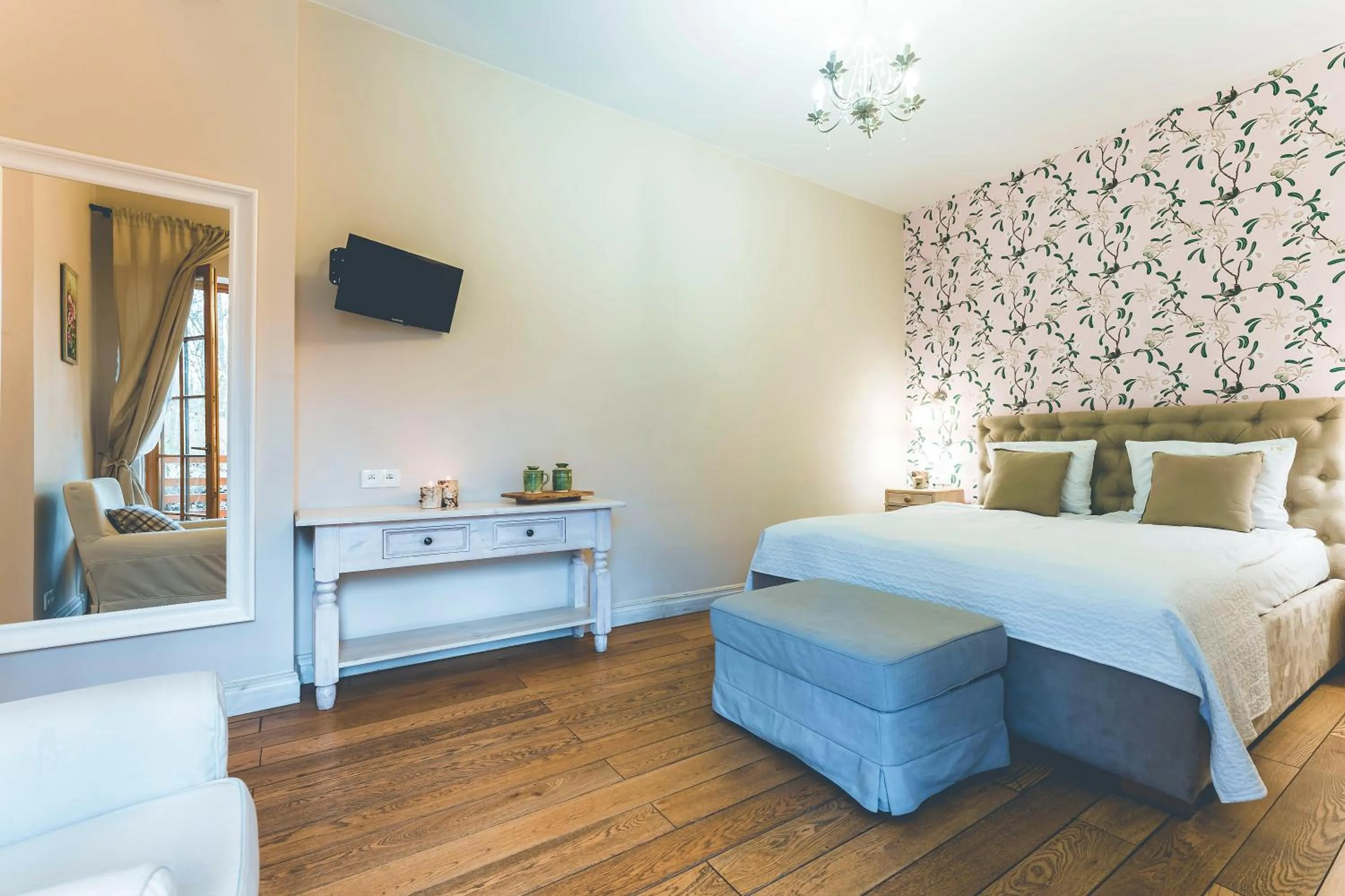 Bed in Łubinowe Wzgórze - Wioska Zdrowia