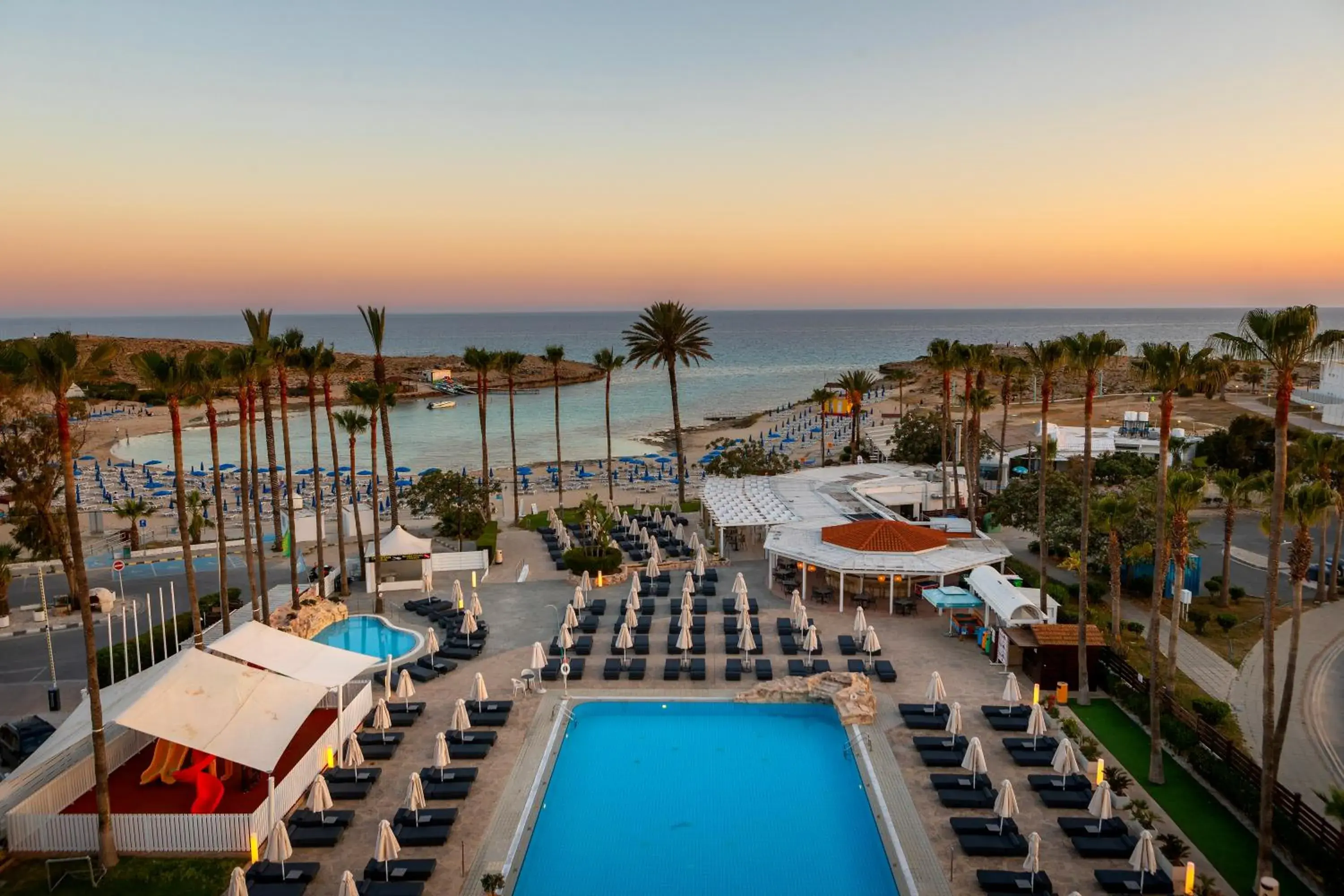 Swimming pool, Pool View in Pavlo Napa Beach Hotel