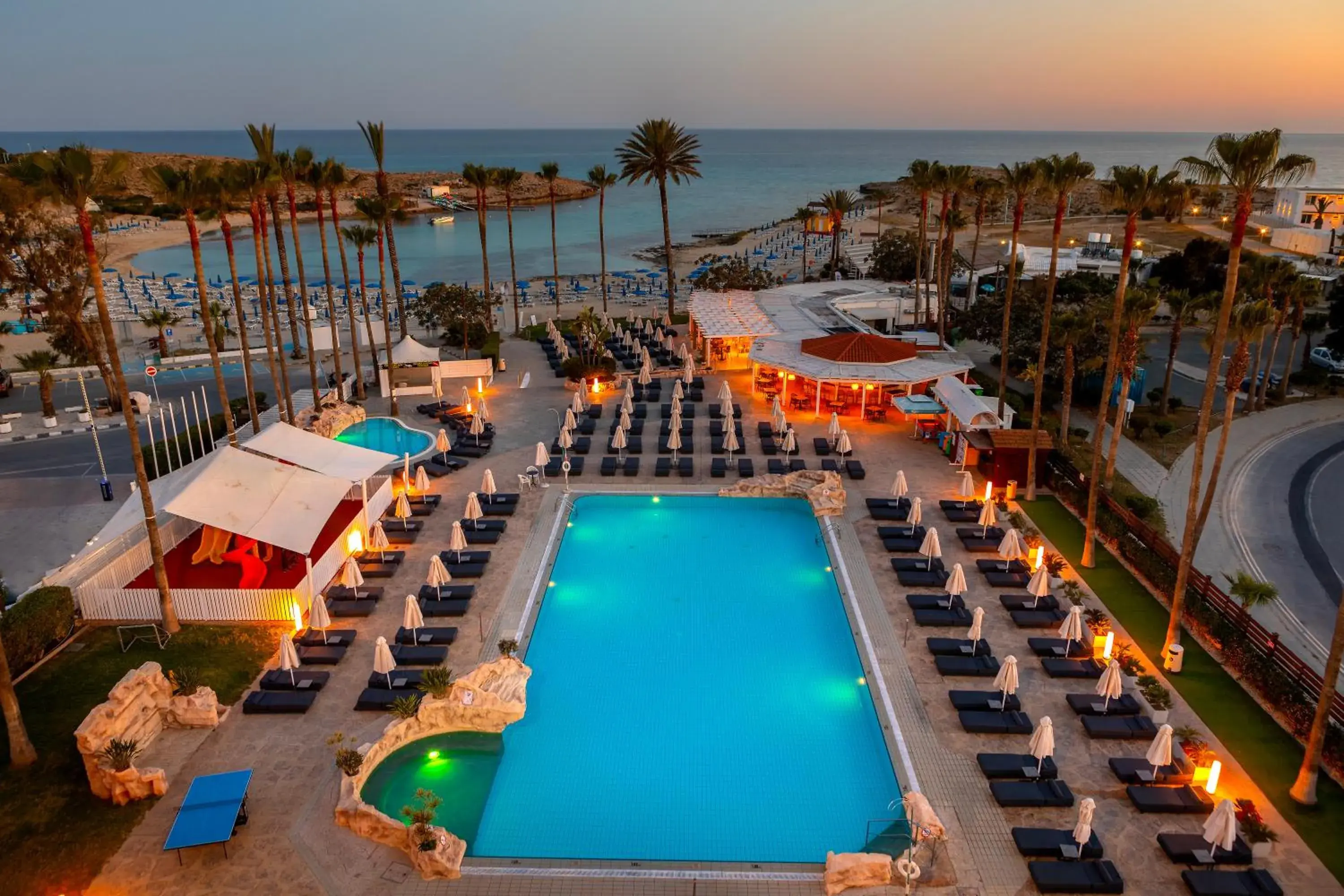 Swimming pool, Pool View in Pavlo Napa Beach Hotel