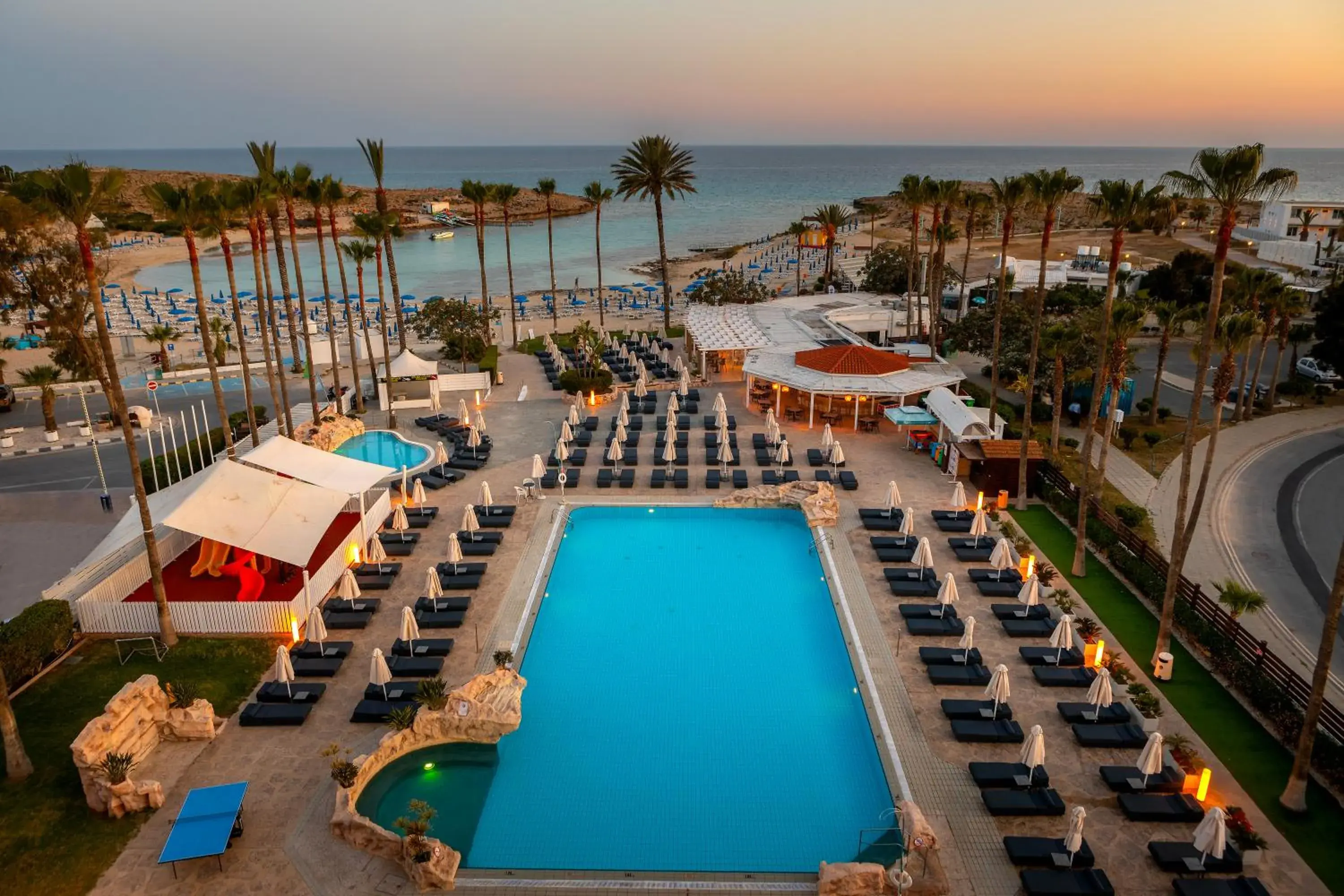 Swimming pool, Pool View in Pavlo Napa Beach Hotel