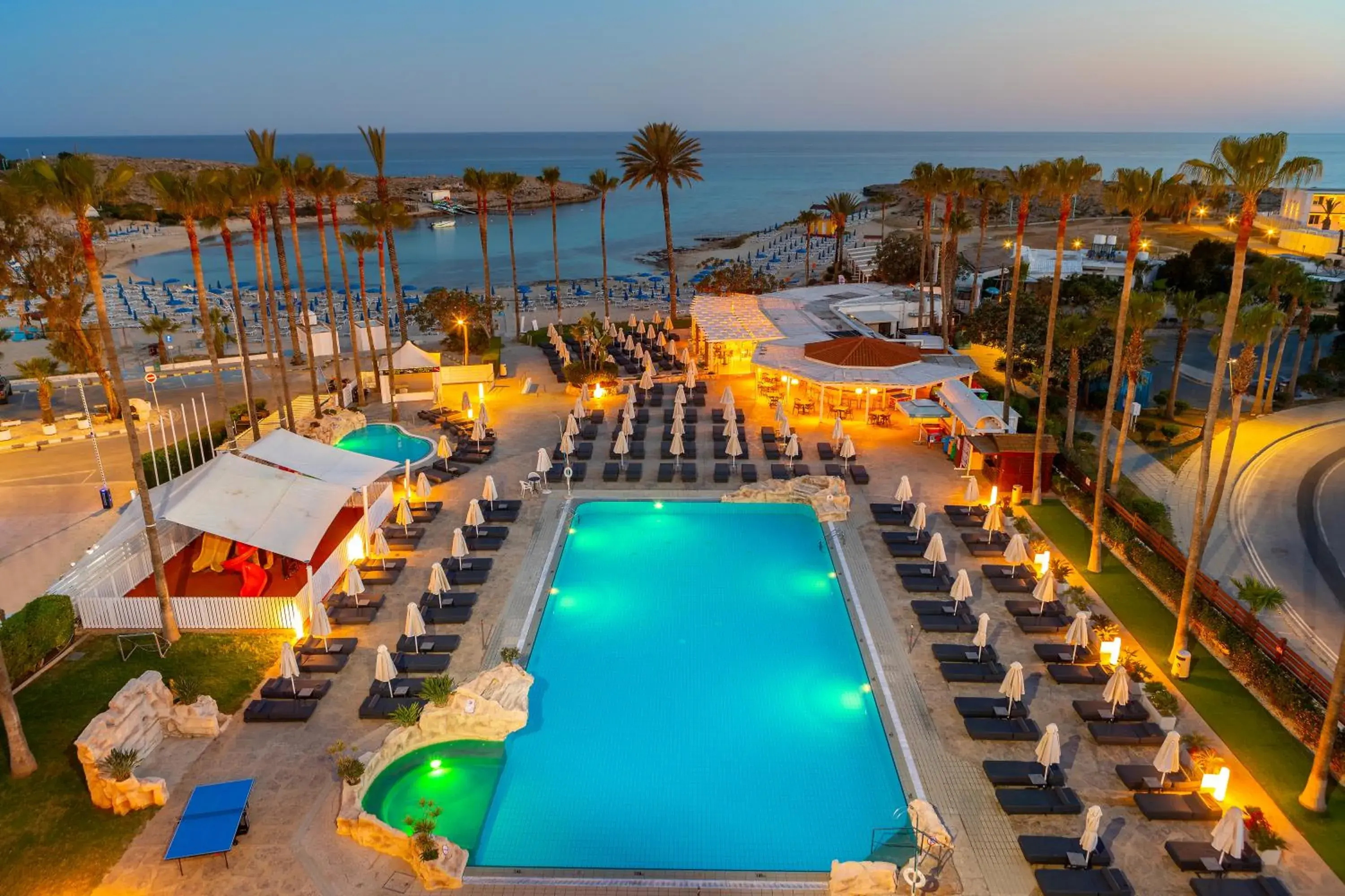 Children play ground, Pool View in Pavlo Napa Beach Hotel