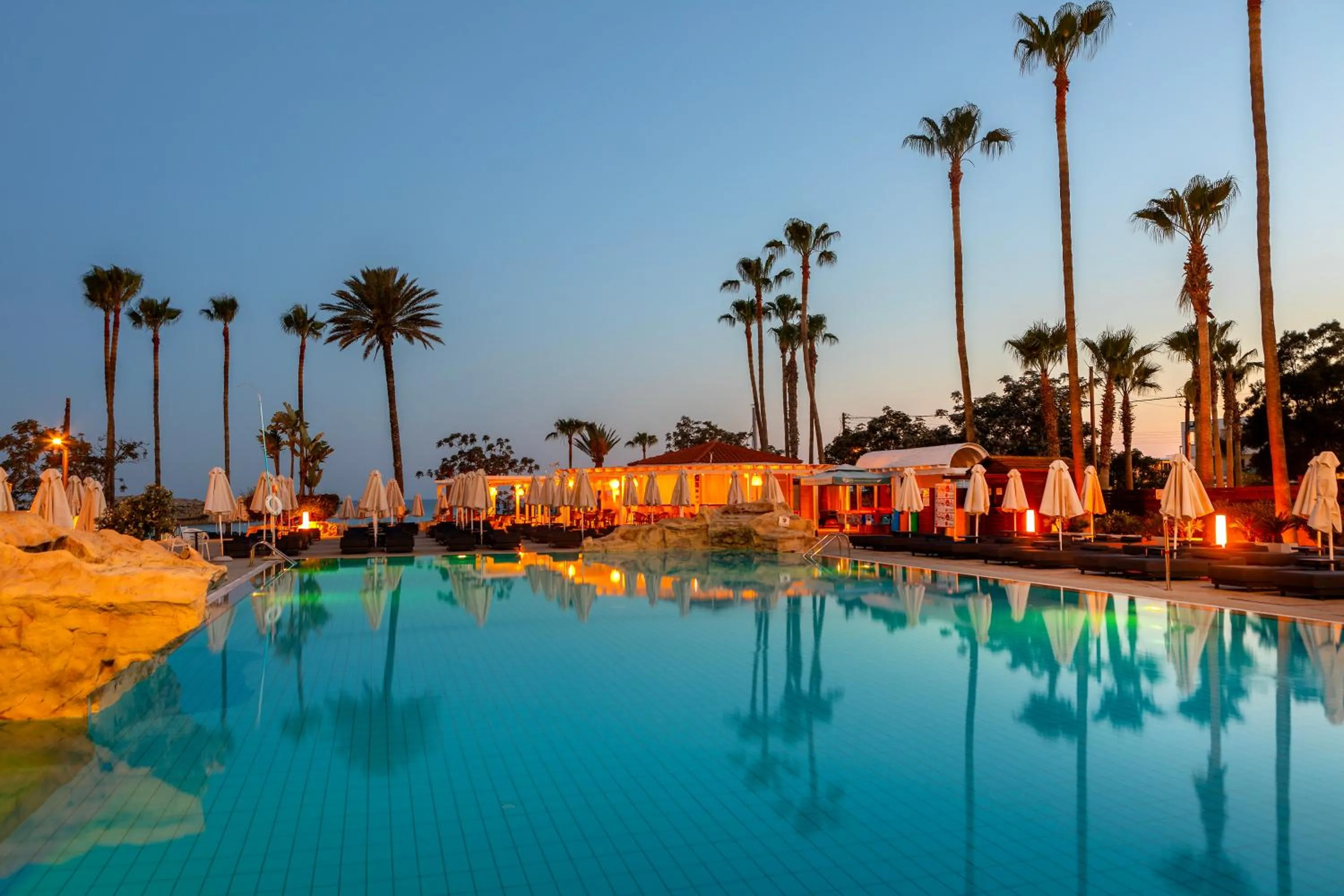 Swimming pool in Pavlo Napa Beach Hotel