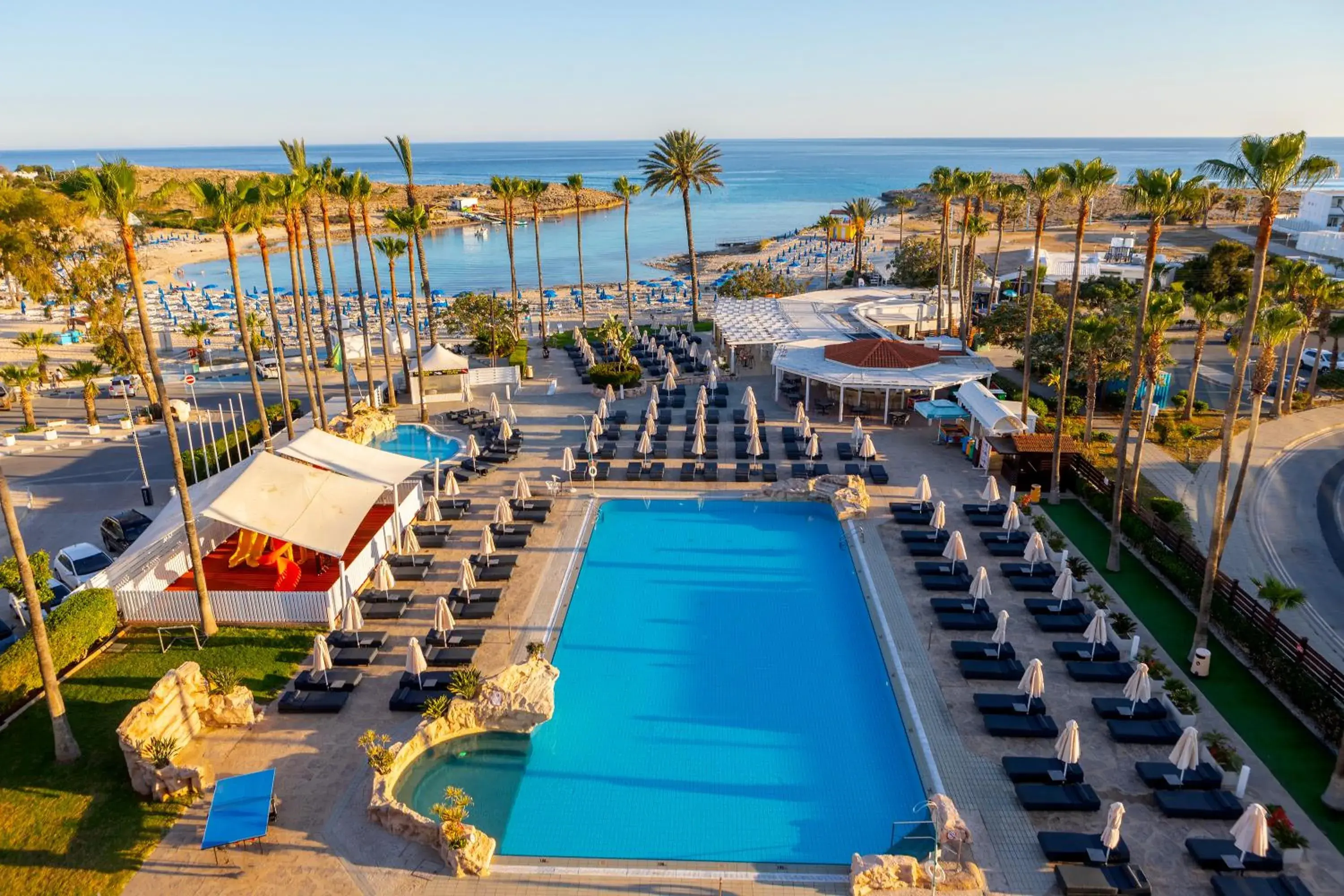 Swimming pool, Pool View in Pavlo Napa Beach Hotel