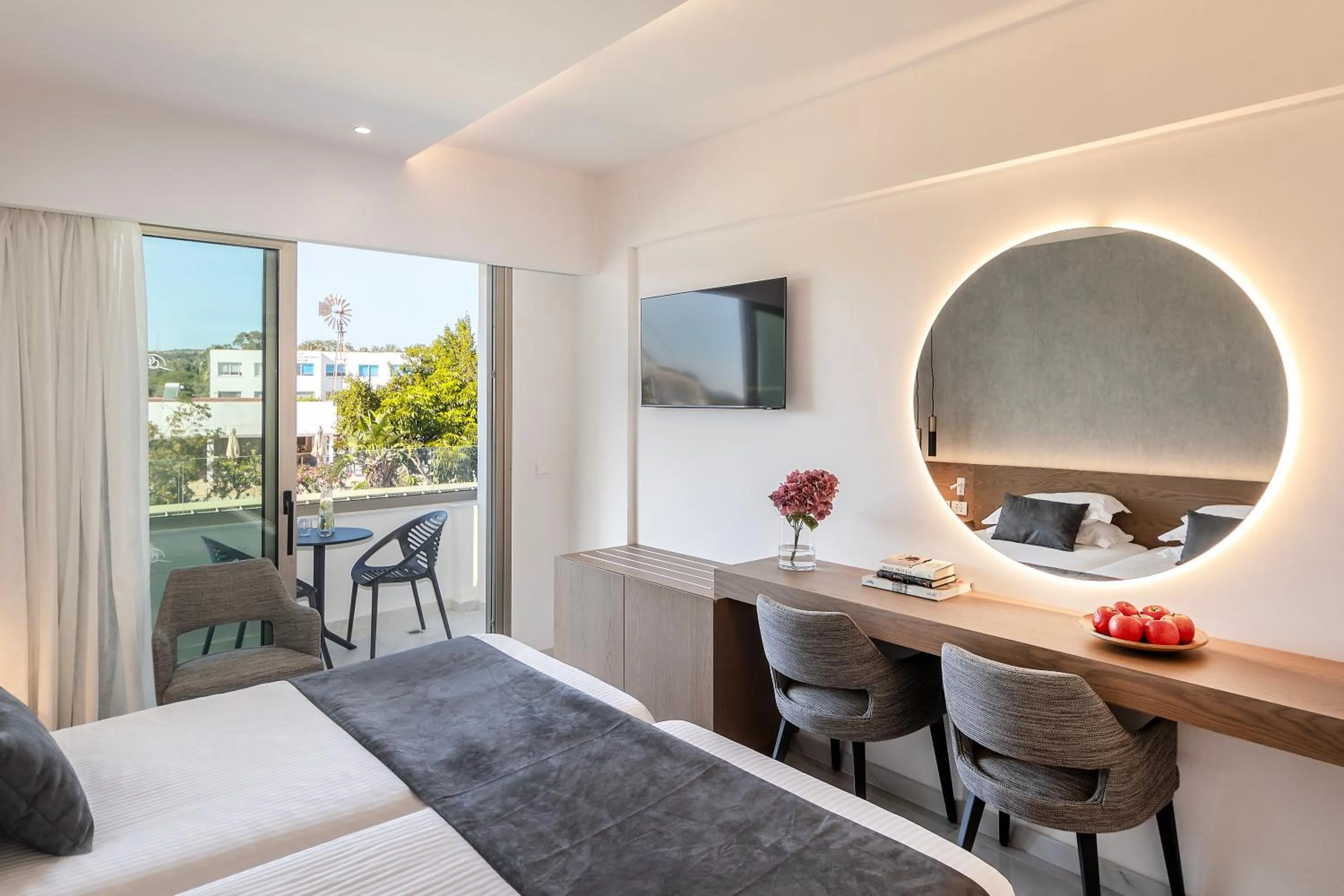 Bed in Pavlo Napa Beach Hotel