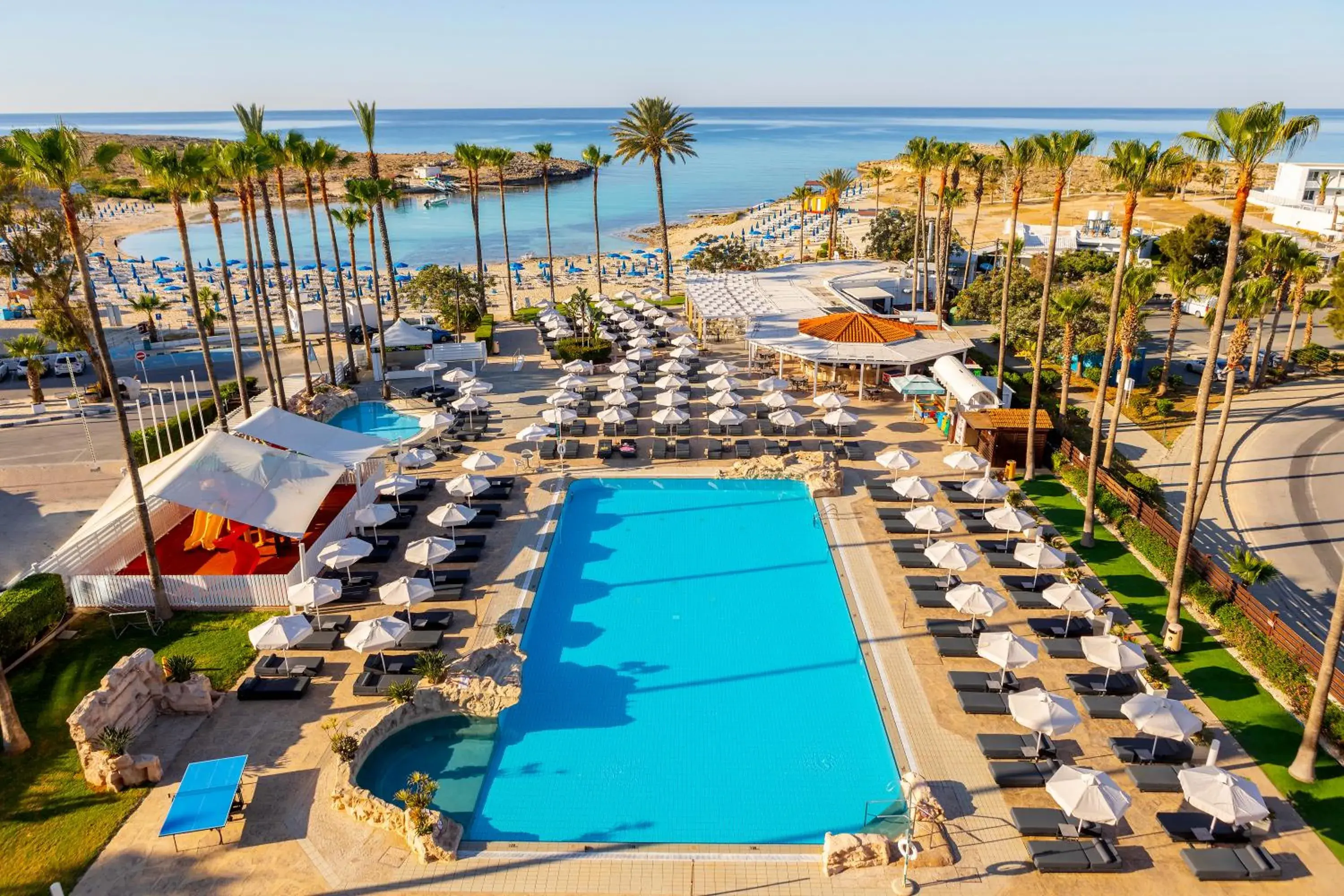 Swimming pool, Pool View in Pavlo Napa Beach Hotel