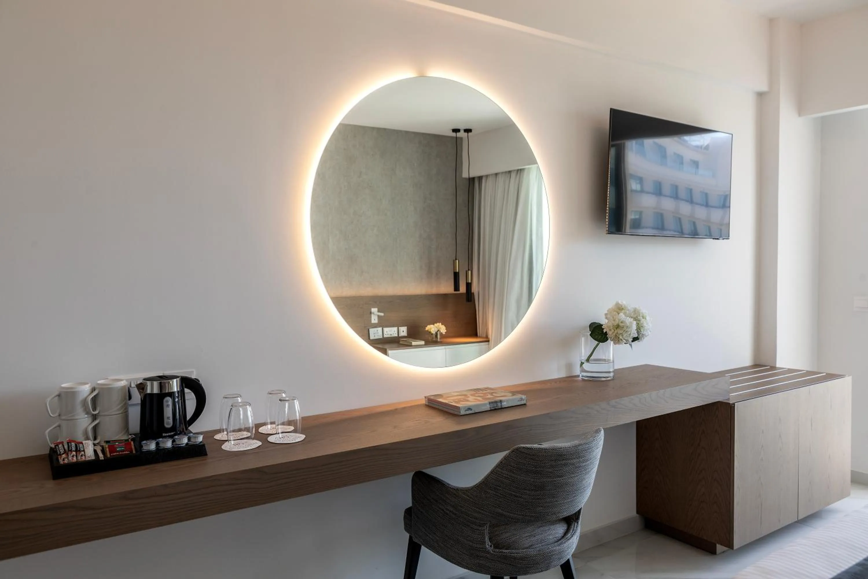 Bed in Pavlo Napa Beach Hotel