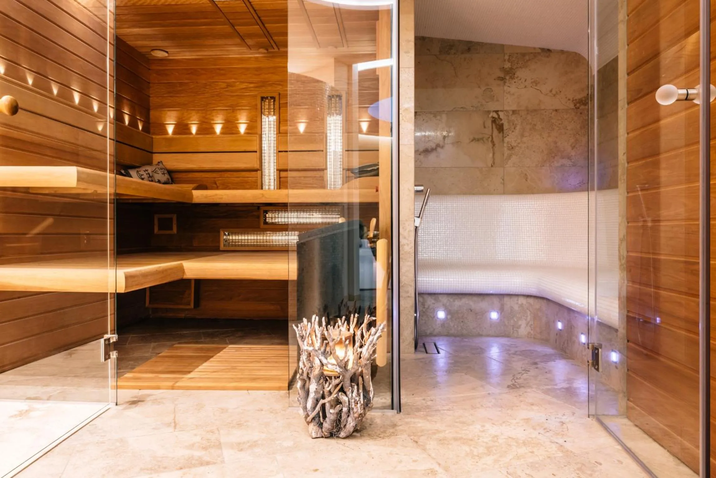 Sauna in Villa Helia