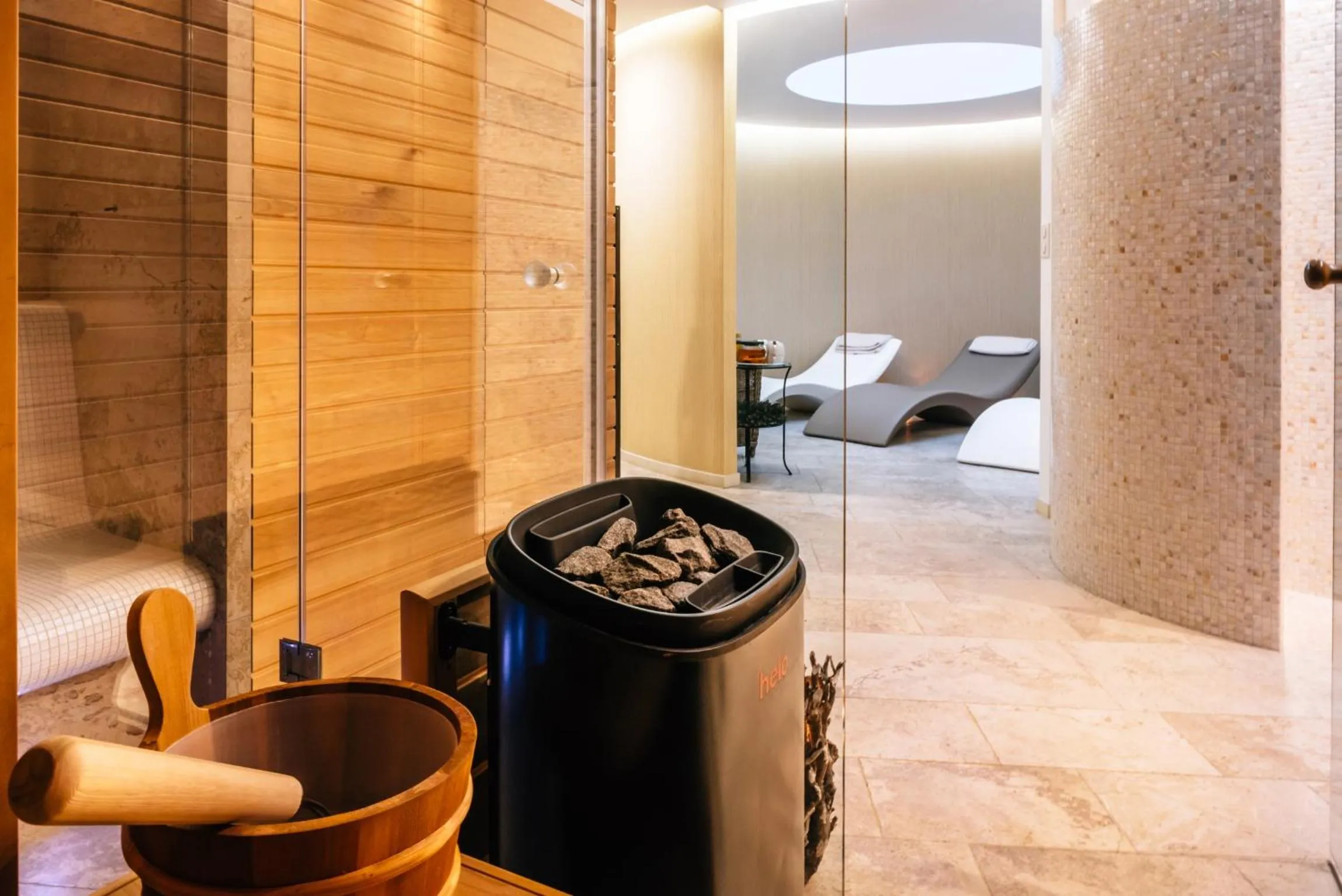 Spa and wellness centre/facilities in Villa Helia