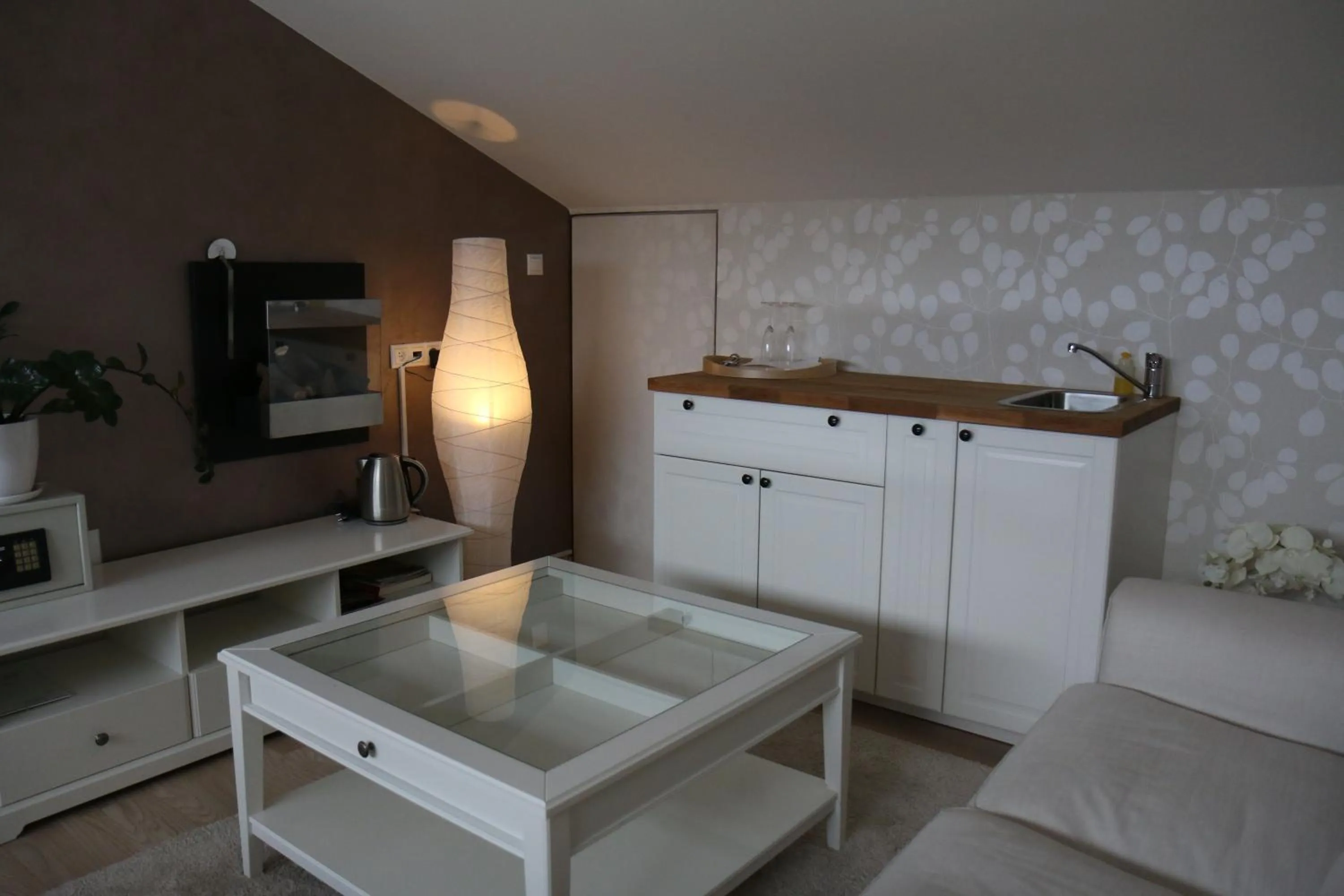 Living room in Villa Helia