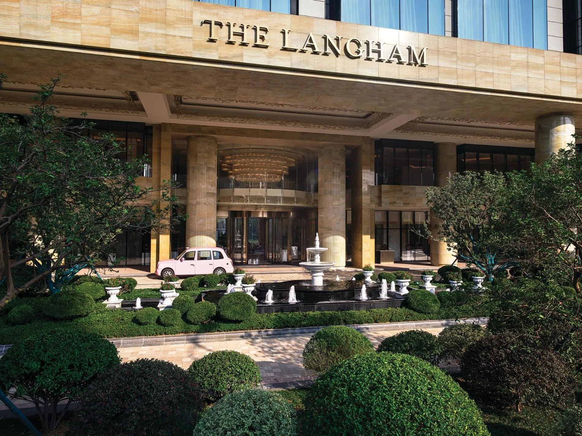 Facade/entrance in The Langham, Hefei