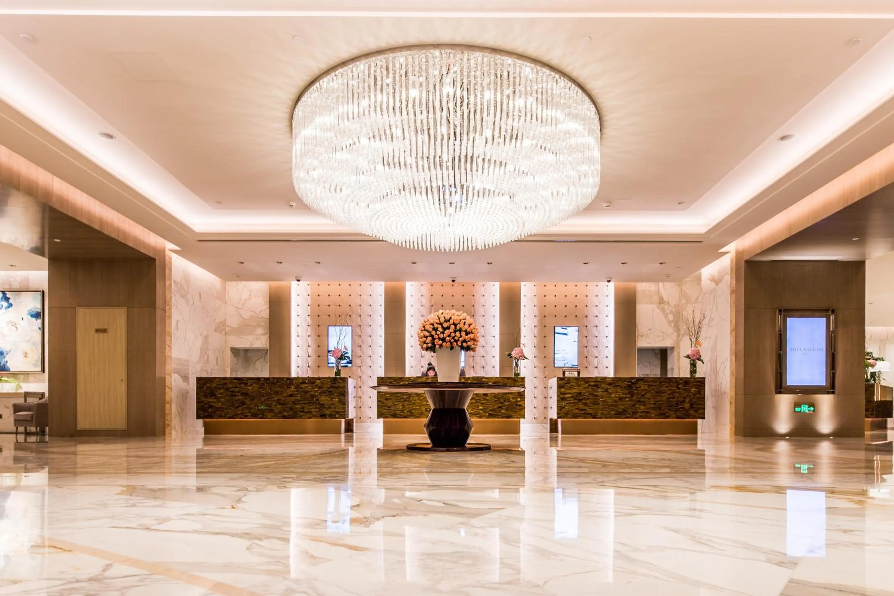 Lobby or reception in The Langham, Hefei