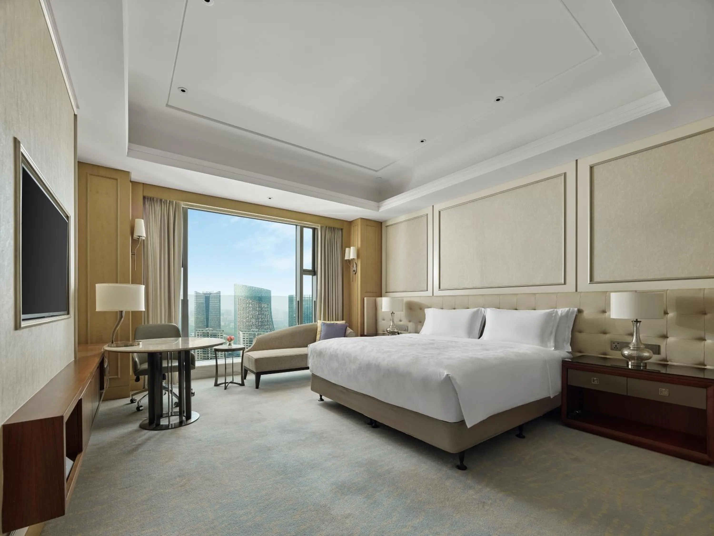 Bed in The Langham, Hefei